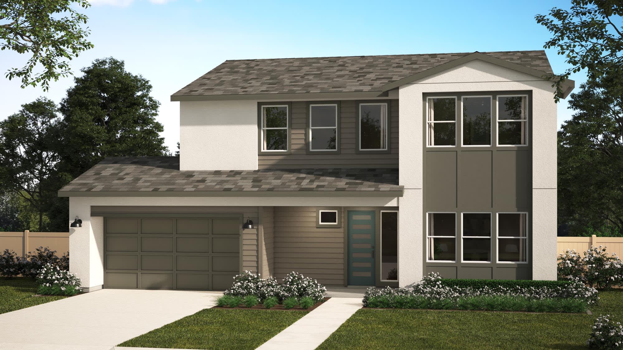 Elevation C - Plan 1 (70) - Skyeland at Narra Hills in North Fontana, CA by Landsea Homes