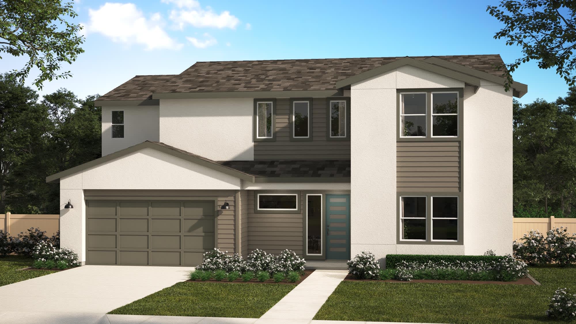 Elevation C | Plan 2 (75) | Skyeland at Narra Hills | Single-Family Homes in North Fontana, CA | Landsea Homes