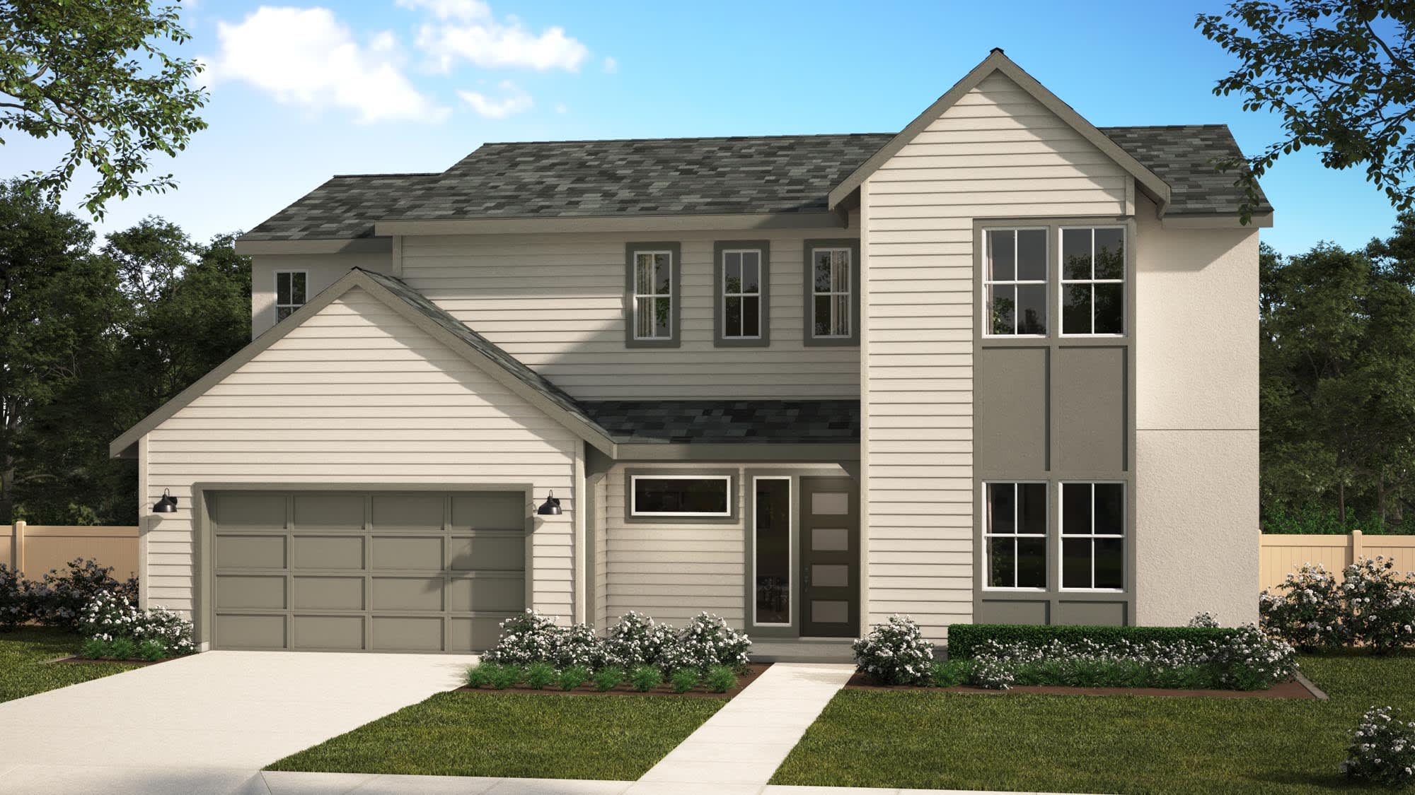 Elevation D | Plan 2 (75) | Skyeland at Narra Hills | Single-Family Homes in North Fontana, CA | Landsea Homes