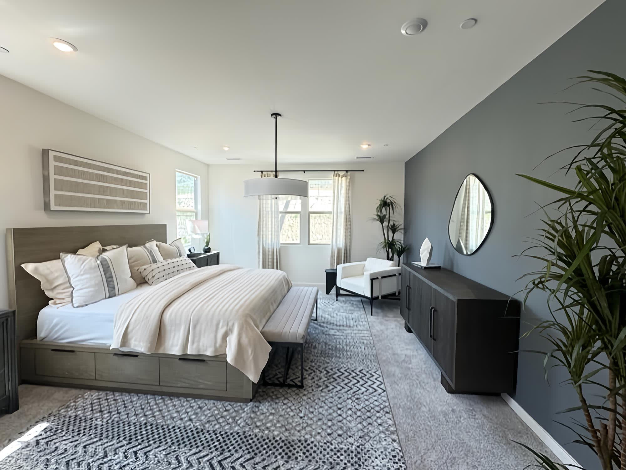 Primary Bedroom - Plan 1 (70) - Skyeland at Narra Hills in North Fontana, CA by Landsea Homes