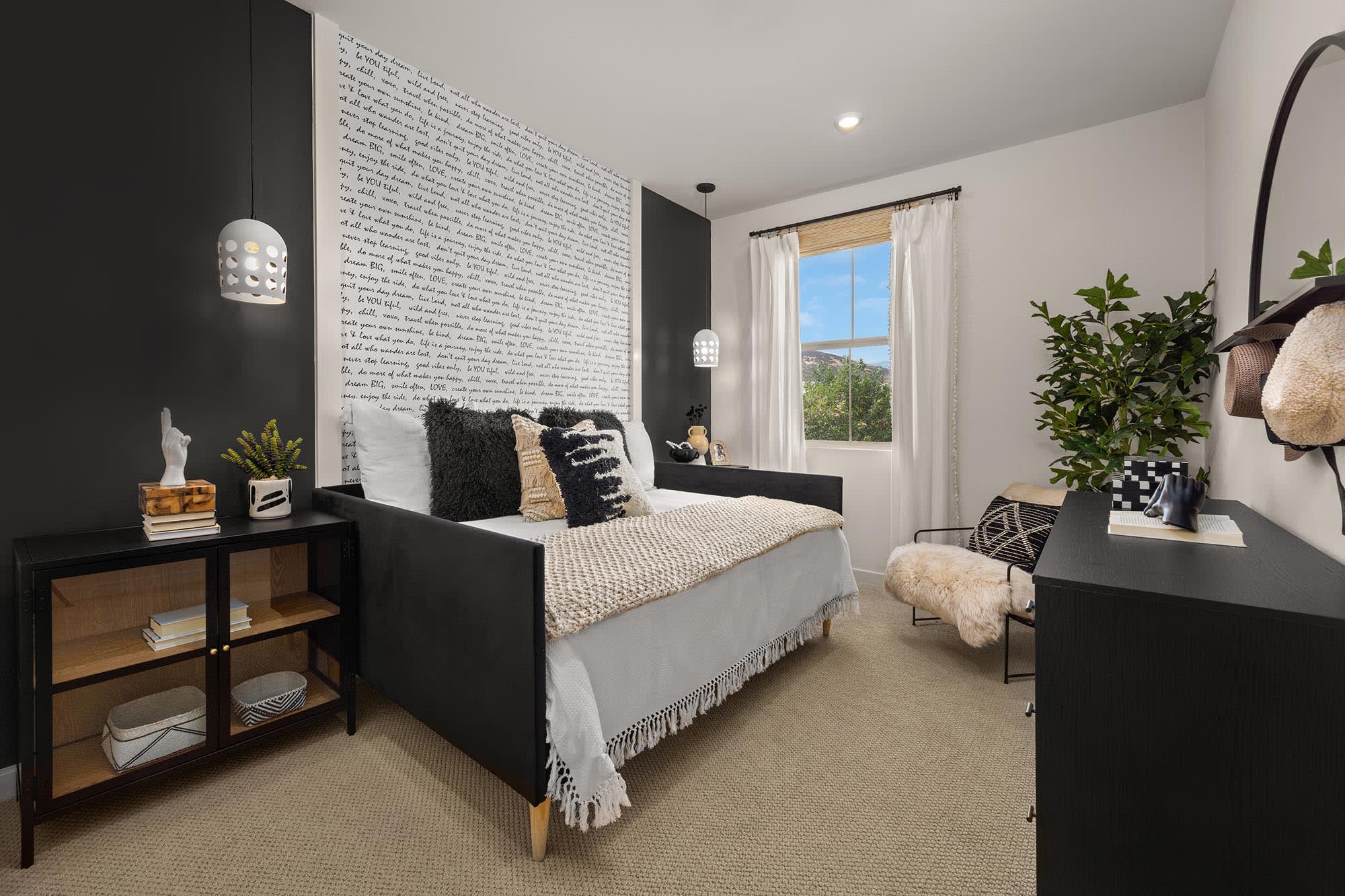Bedroom | Plan Three | Clementine | Narra Hills | New Paired Homes in North Fontana, CA | Landsea Homes