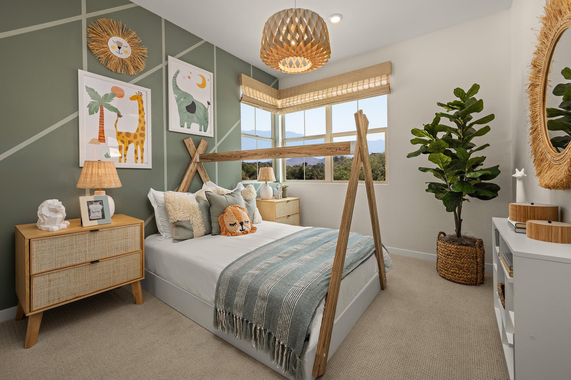 Bedroom | Plan Two | Clementine | Narra Hills | New Paired Homes in North Fontana, CA | Landsea Homes