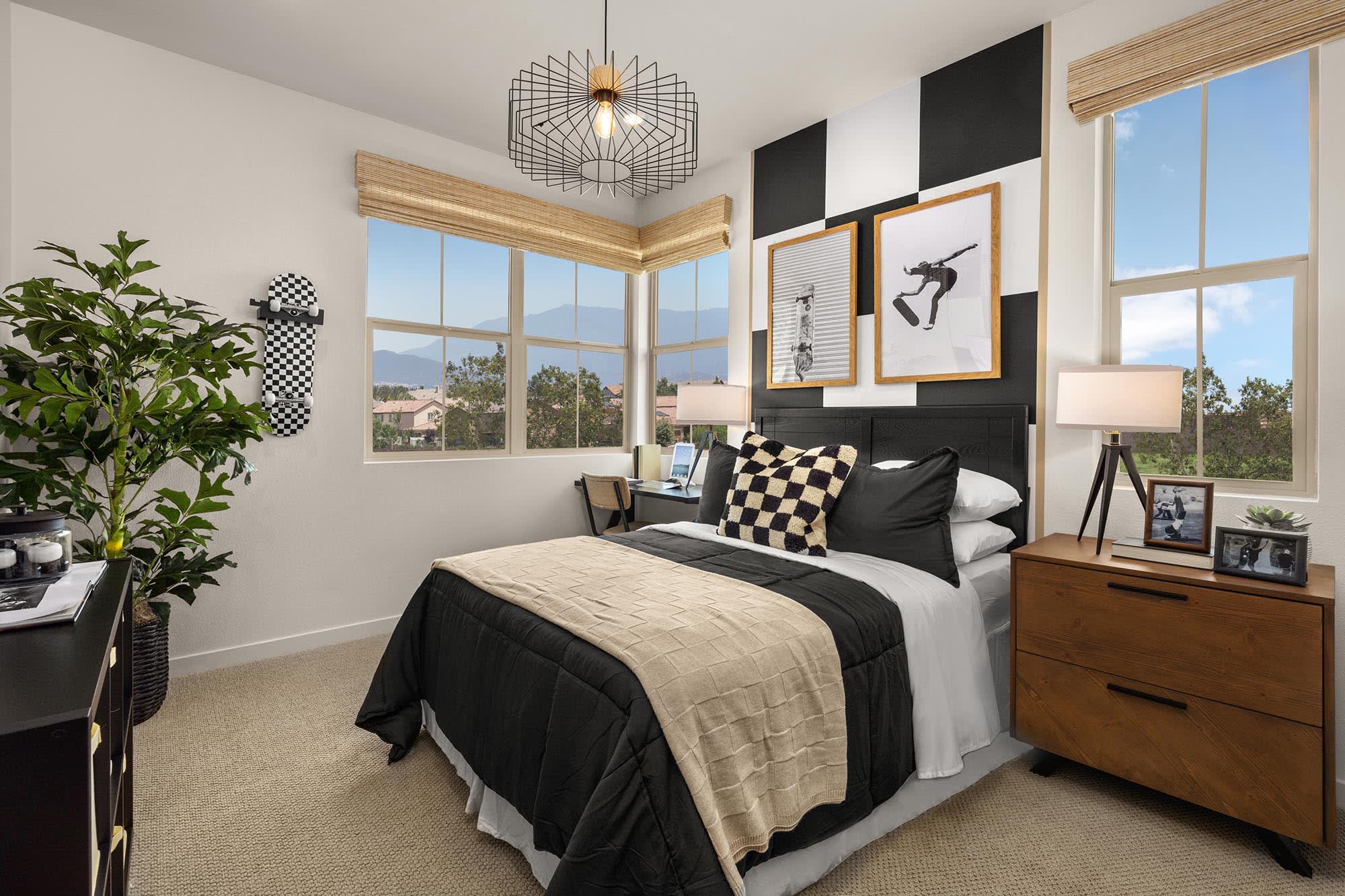 Bedroom | Plan Three | Clementine | Narra Hills | New Paired Homes in North Fontana, CA | Landsea Homes