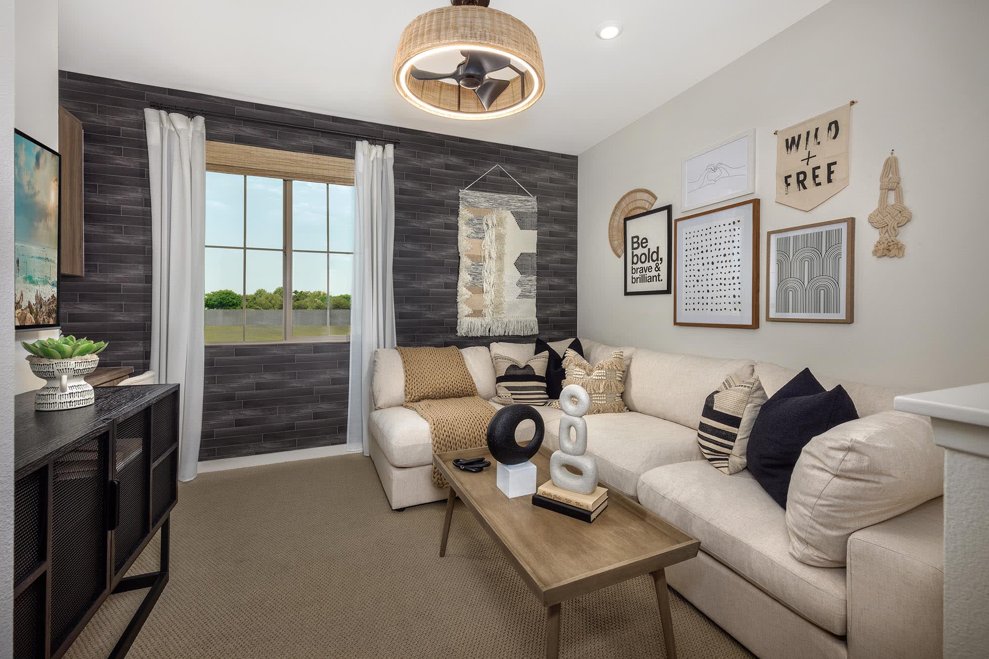 Loft | Plan Three | Clementine | Narra Hills | New Paired Homes in North Fontana, CA | Landsea Homes