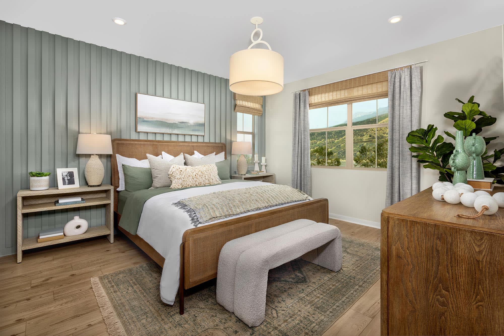 Primary Bedroom | Plan Two | Clementine | Narra Hills | New Paired Homes in North Fontana, CA | Landsea Homes
