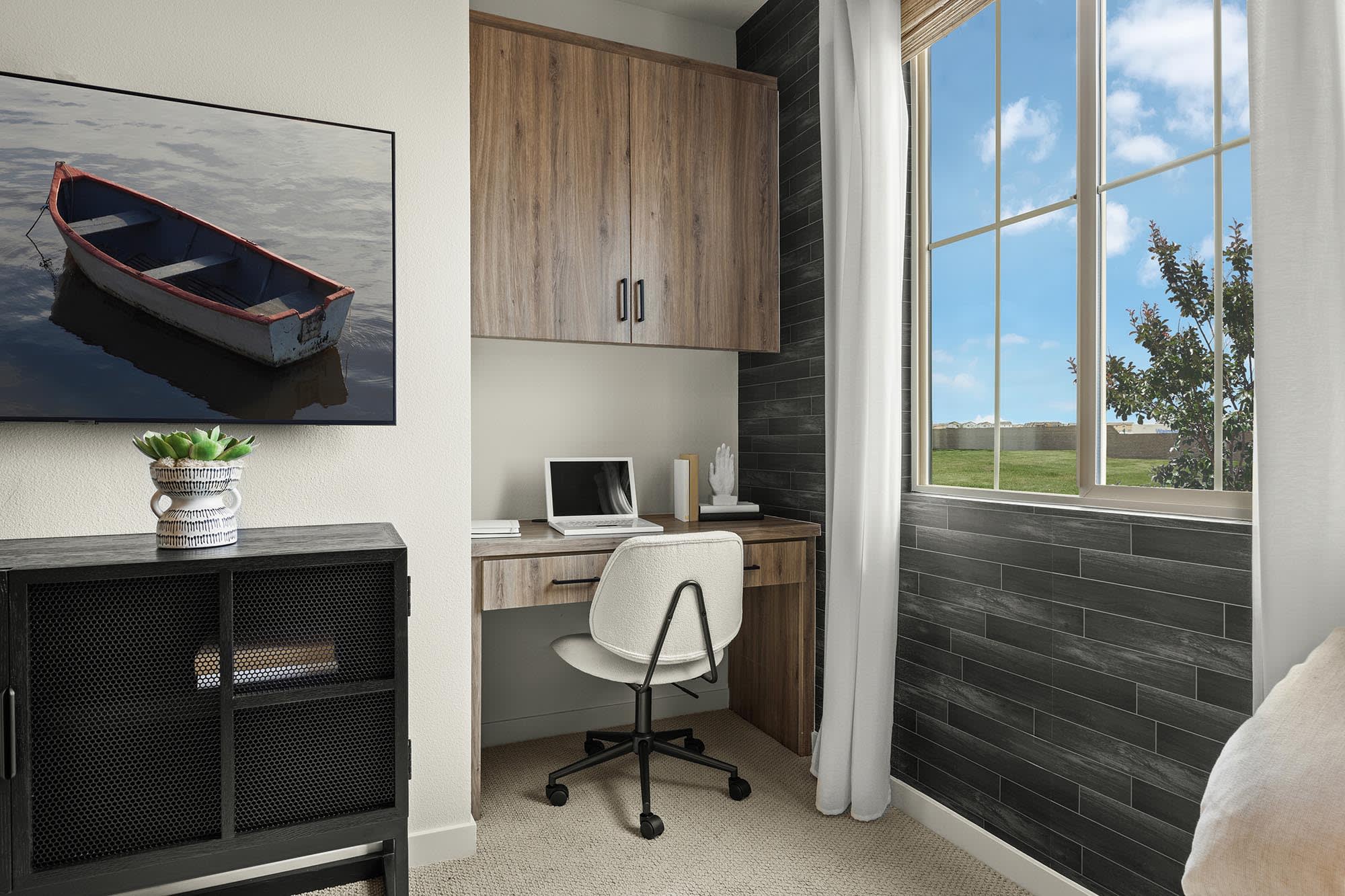 Study Nook | Plan Three | Clementine | Narra Hills | New Paired Homes in North Fontana, CA | Landsea Homes