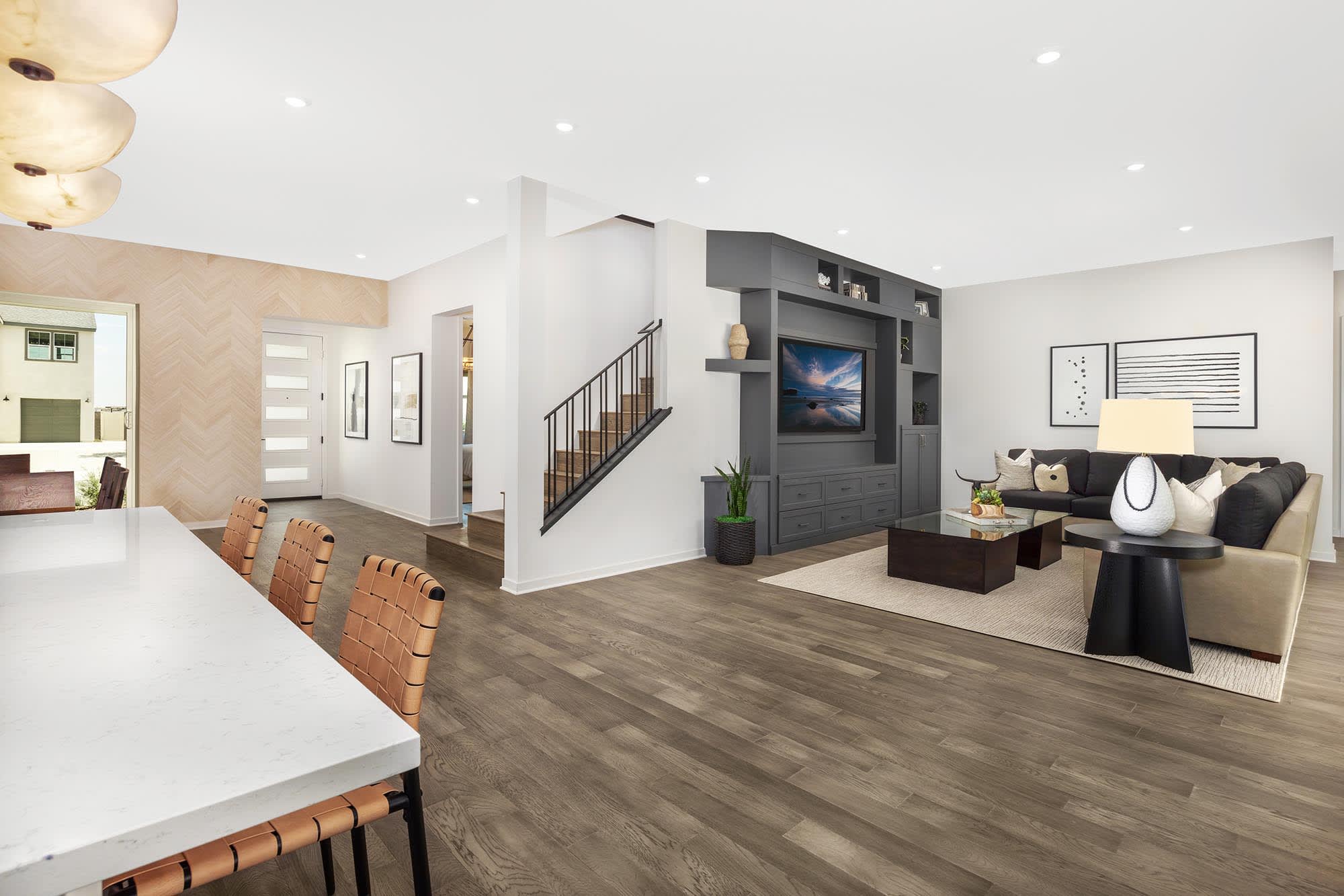 Great Room from Kitchen | Plan 3 (75) | Skyeland at Narra Hills | Single-Family Homes in North Fontana, CA | Landsea Homes