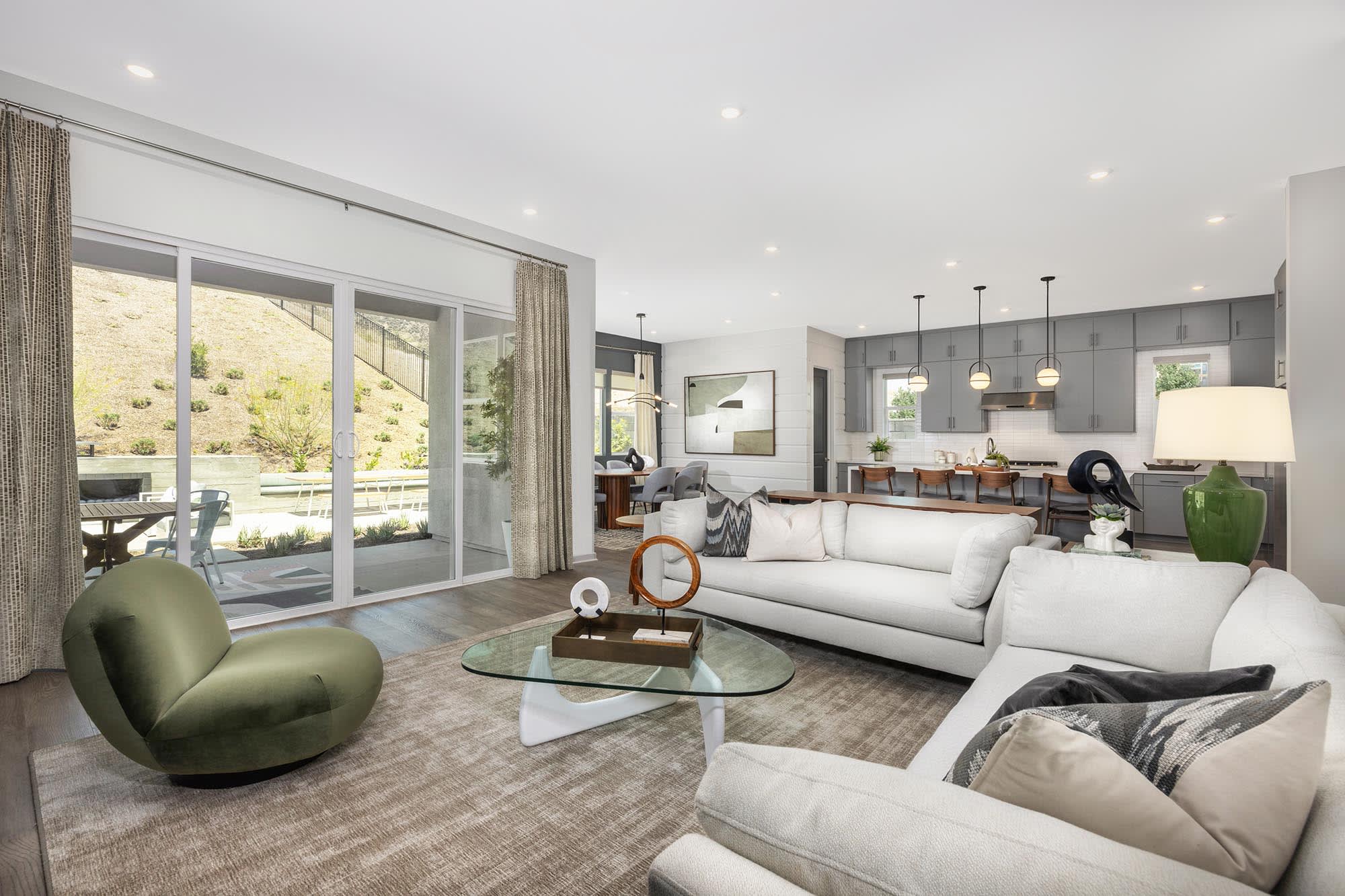 Great Room | Plan 1X (75) | Skyeland at Narra Hills | Single-Family Homes in North Fontana, CA | Landsea Homes