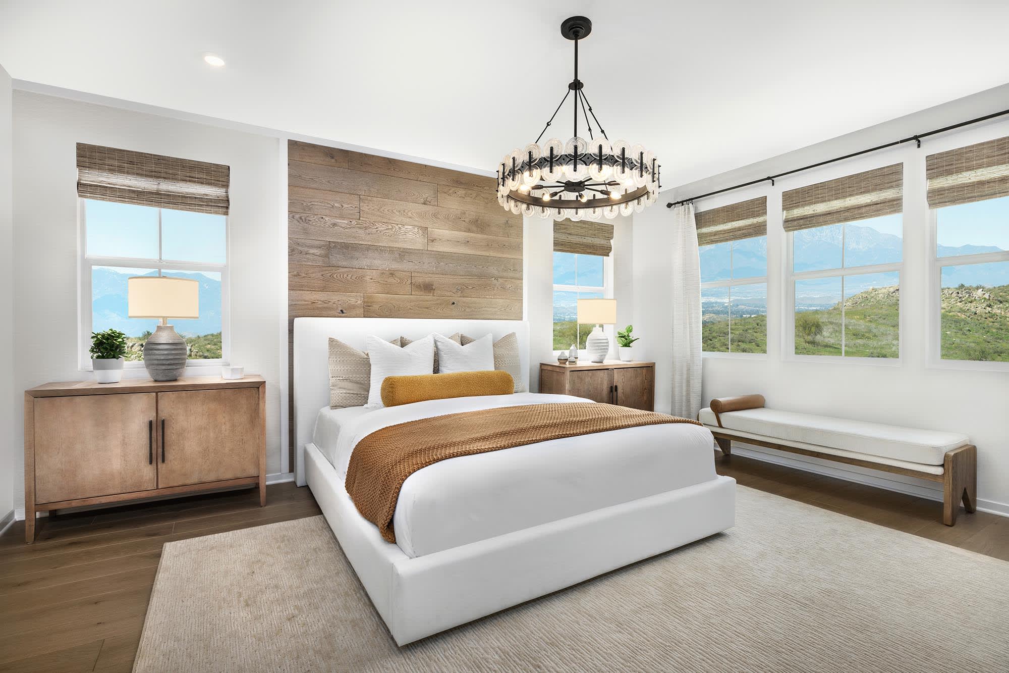Primary Bedroom | Plan 2 (75) | Skyeland at Narra Hills | Single-Family Homes in North Fontana, CA | Landsea Homes