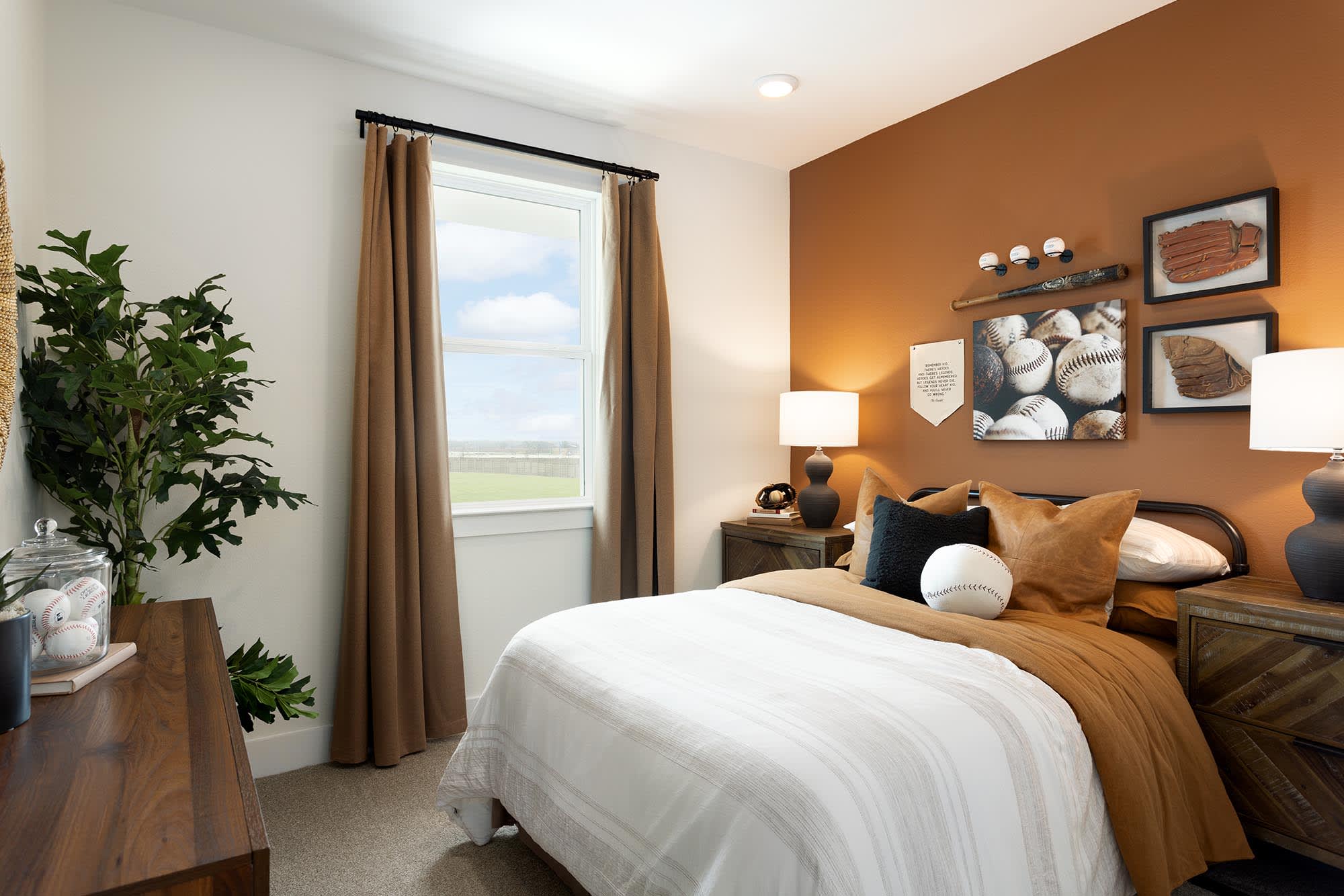 Bedroom | Barnett at Avery Centre in Round Rock, TX by Landsea Homes