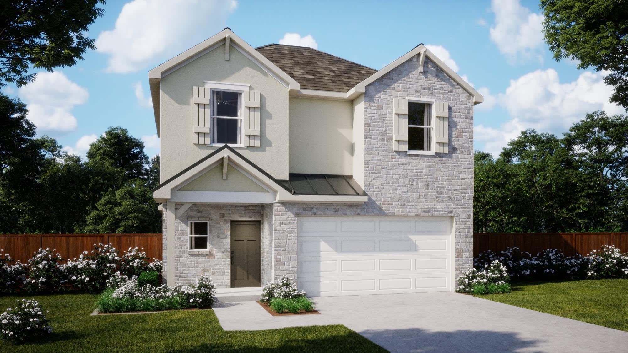 Eli New Homes in Liberty Hill, TX by Landsea Homes