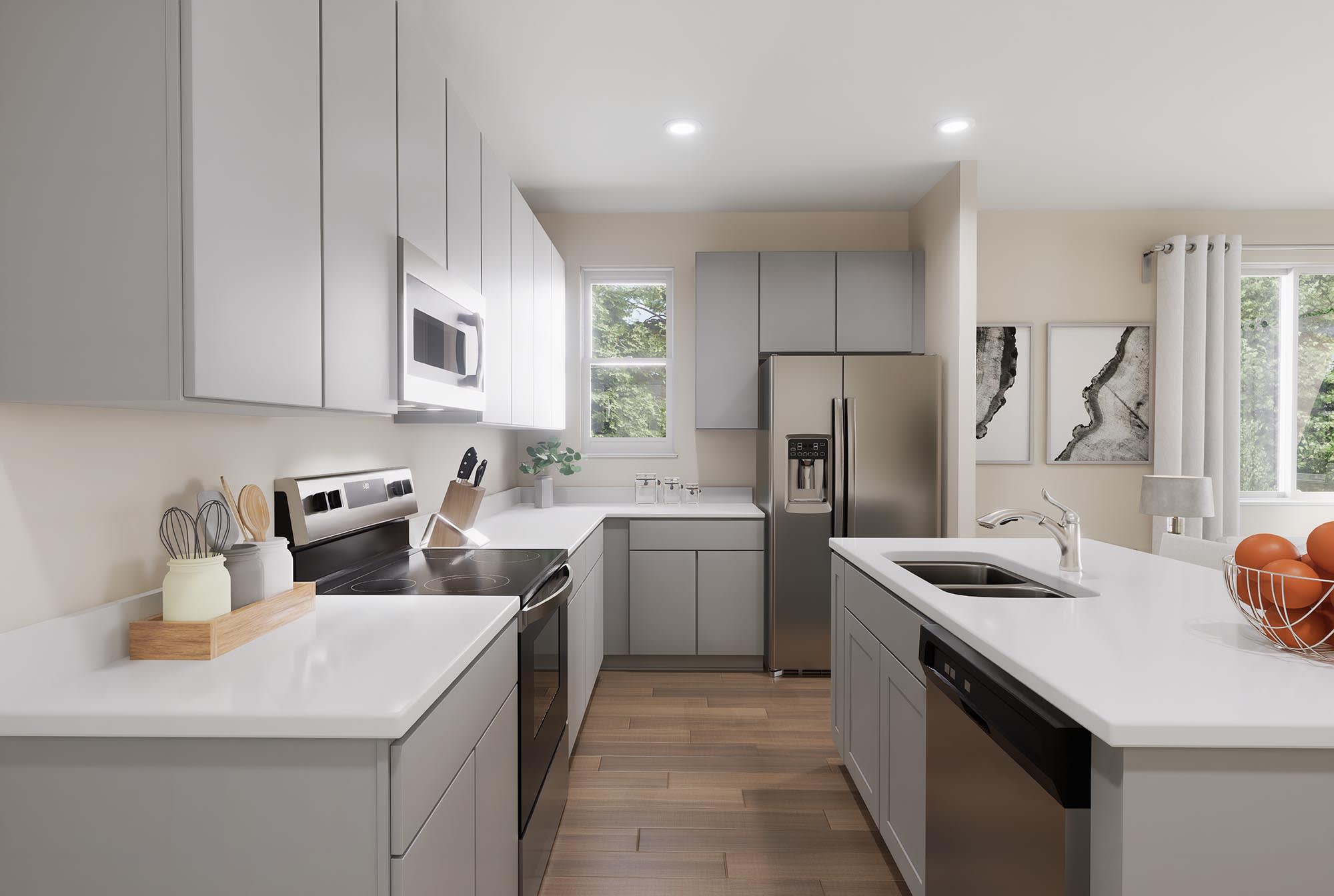 Kitchen - Congaree - Pintail Commons at Johnstown Village by Landsea Homes