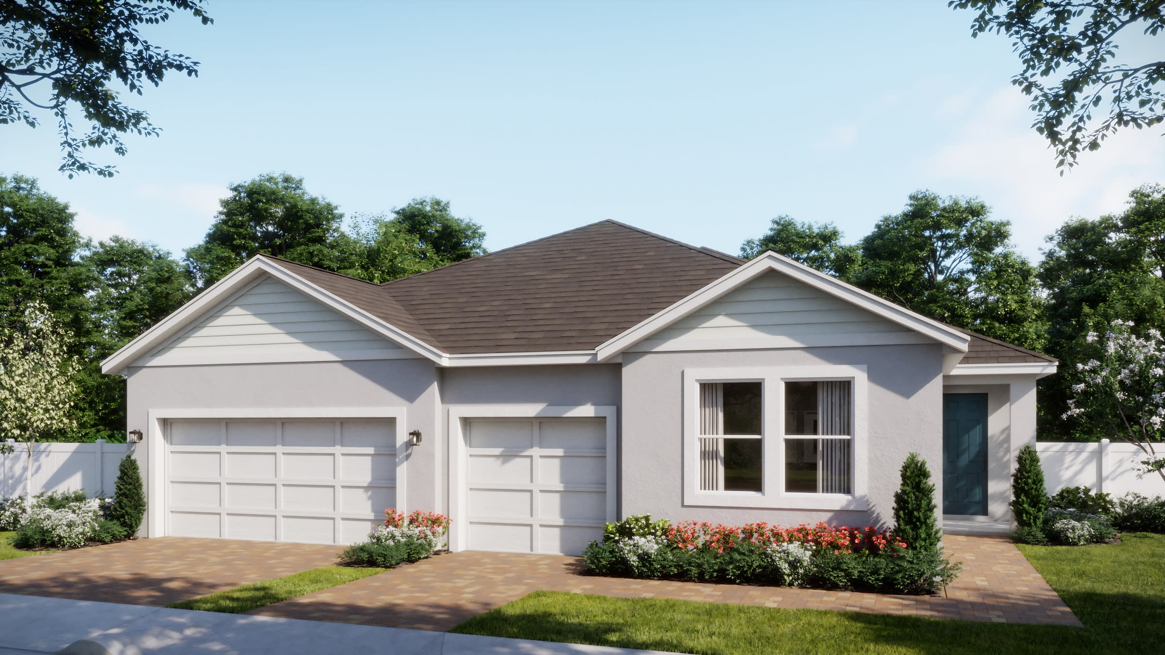 Longleaf | Transitional Elevation | New Homes in Central Florida | Landsea Homes