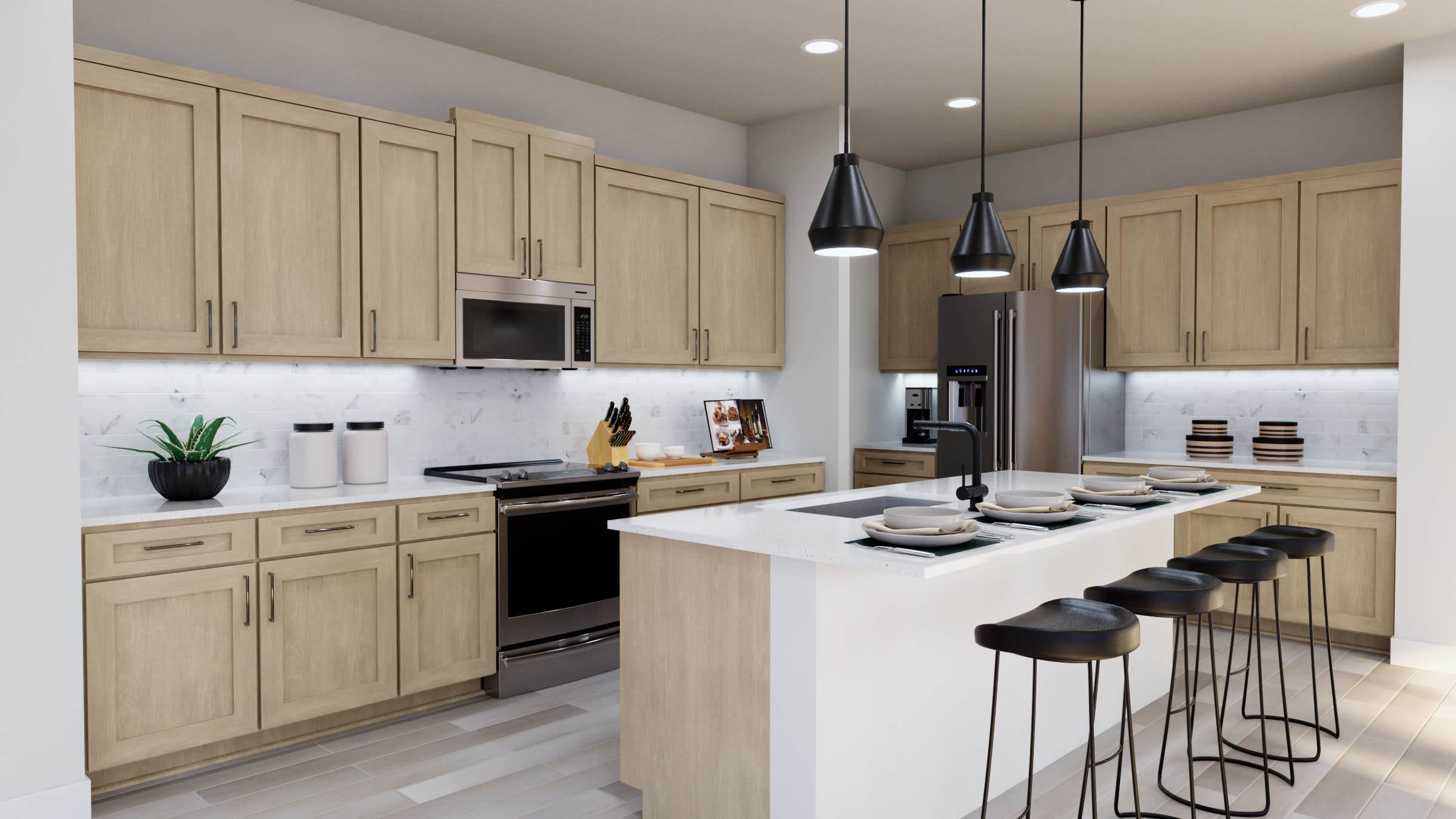 Kitchen | Longleaf Floor Plan