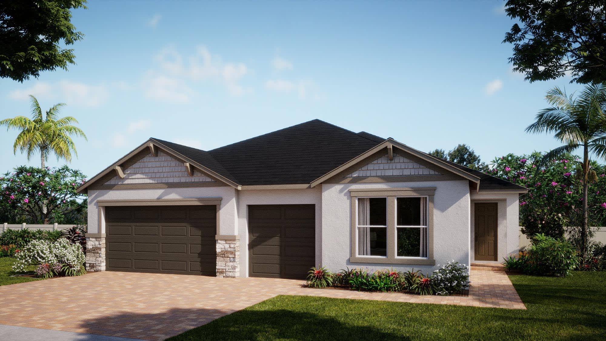 Craftsman Elevation | Longleaf | New Homes in Florida | Landsea Homes