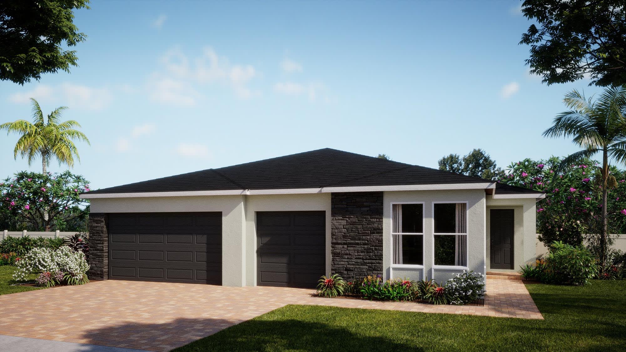 Modern Elevation | Longleaf | New Homes in Florida | Landsea Homes