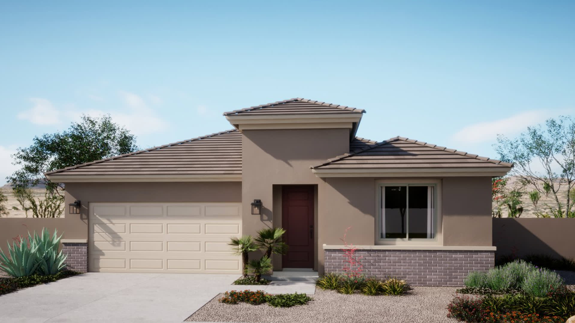 Prairie Elevation | Parker | Wildera – Valley Series | New Homes in San Tan Valley, AZ | Landsea Homes