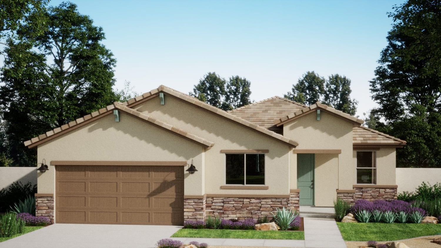 Ranch Elevation | Madera 5G | Wildera – Peak Series | New Homes in San Tan Valley, AZ | Landsea Homes
