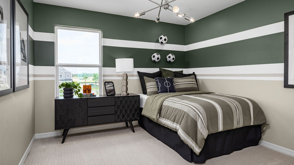 Bedroom 2 | Newcastle | New Homes in Central Florida | Landsea Homes