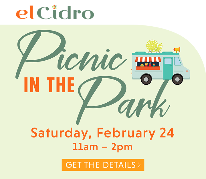 El Cidro Picnic in the Park | Saturday, February 24 | 11am – 2pm