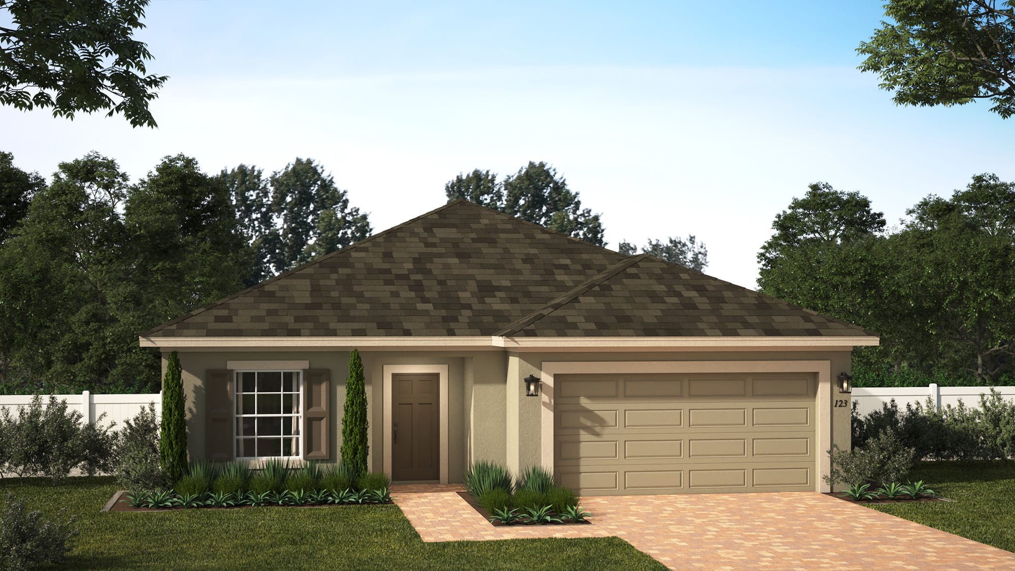Elevation 1 | Miles | New Homes in Florida | Landsea Homes