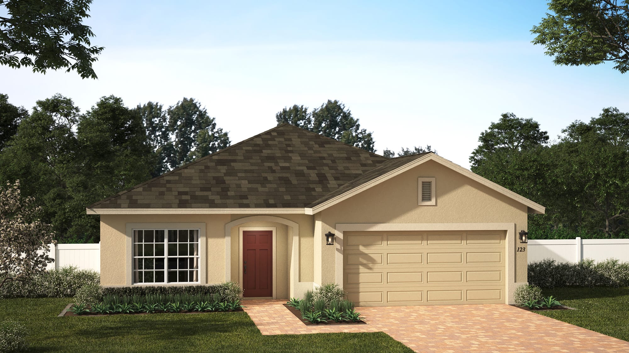 Elevation 2 | Miles | Eagletail Landings | New Homes In Leesburg, FL | Landsea Homes