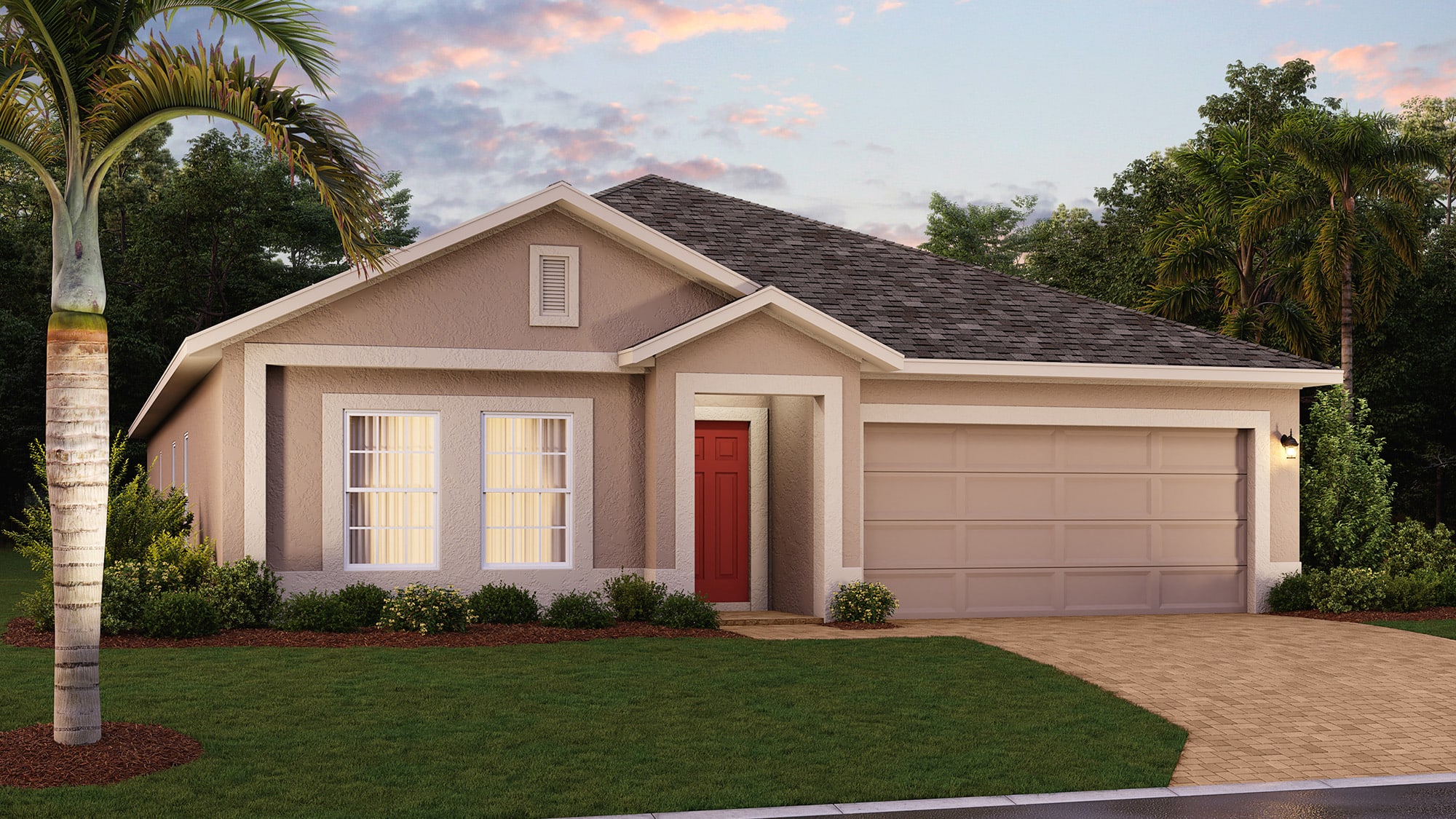Elevation 3 | Kensington Flex | New Homes in Florida | Landsea Homes
