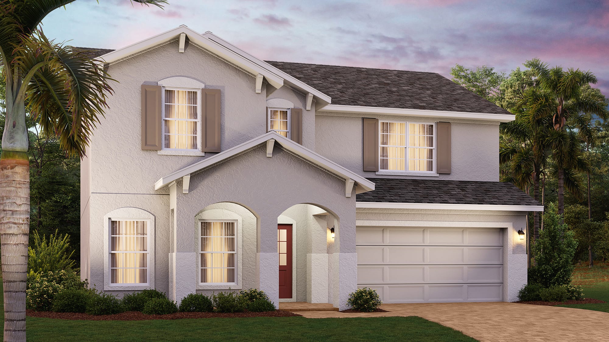 Elevation 3 | Newcastle | New Homes in Florida | Landseas Homes