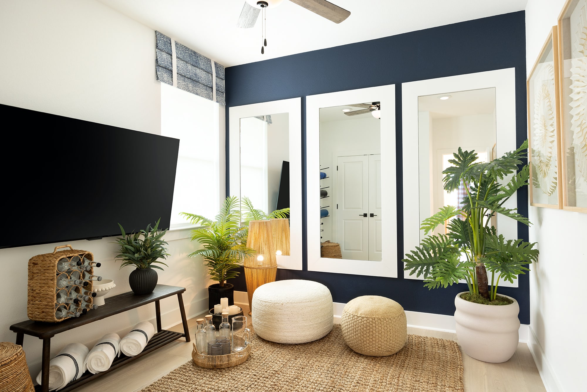 Yoga Room | Ryegrass at Freedom at Anthem in Kyle, TX by Landsea Homes