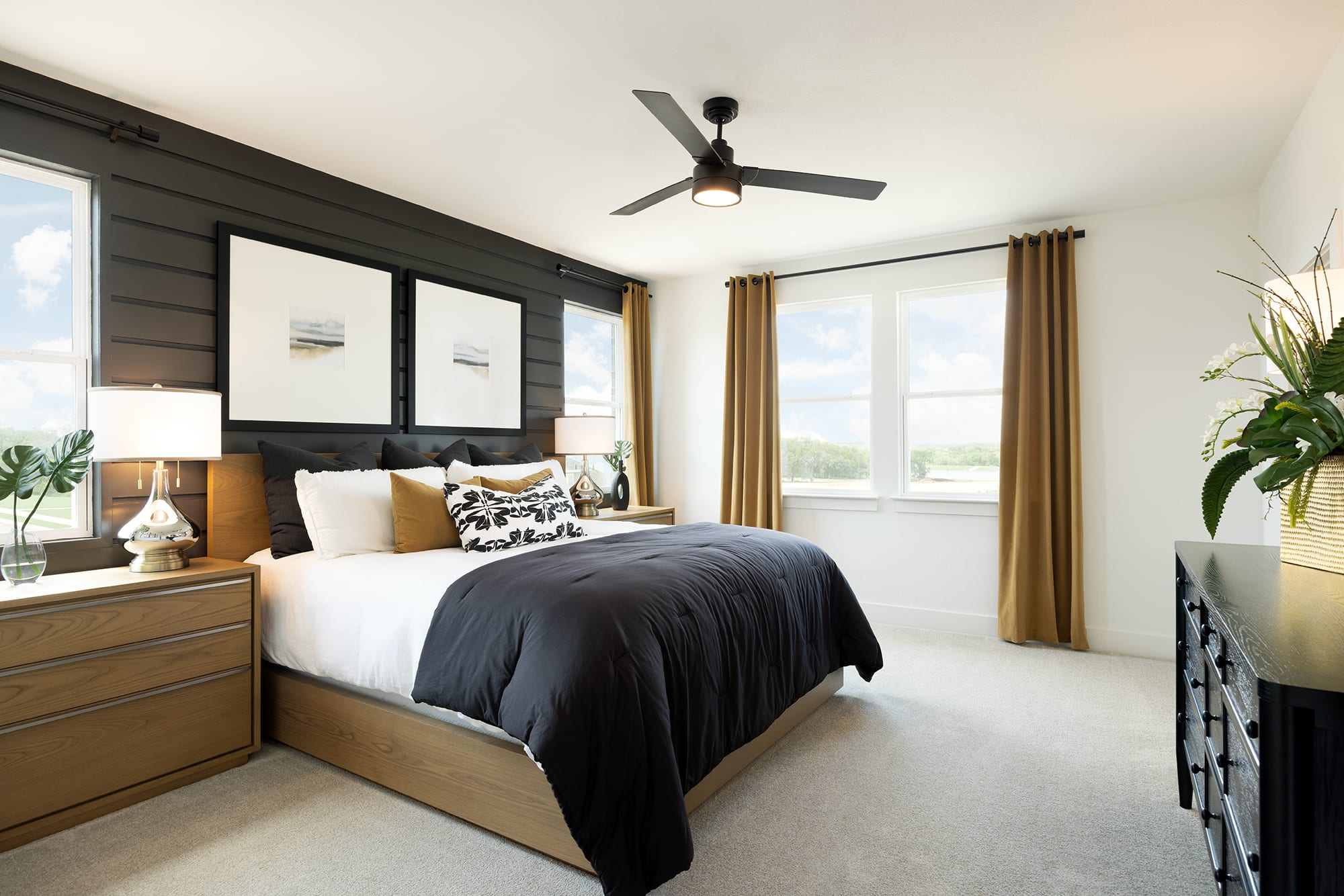 Primary Bedroom | Amy Ryegrass at Freedom at Anthem in Kyle, TX by Landsea Homes