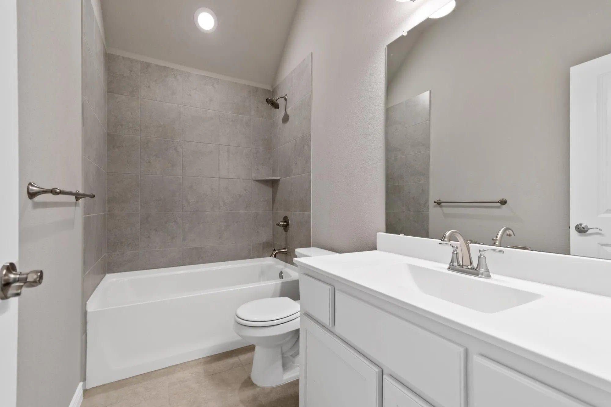 Bathroom | Concept 2393 at Mockingbird Hills in Joshua, TX by Landsea Homes