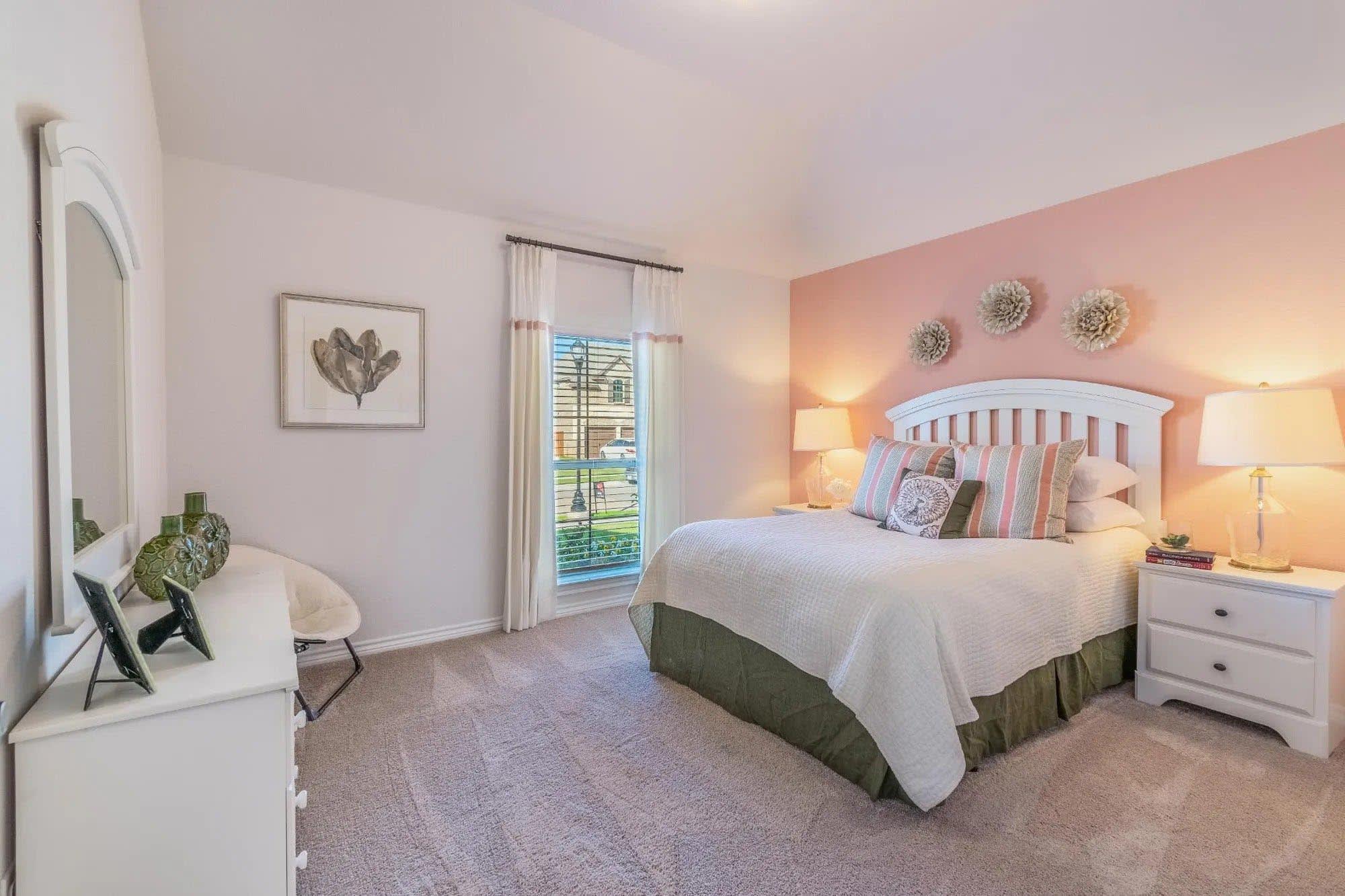 Bedroom 2 | Concept 2379 at Villages of Walnut Grove in Midlothian, TX by Landsea Homes