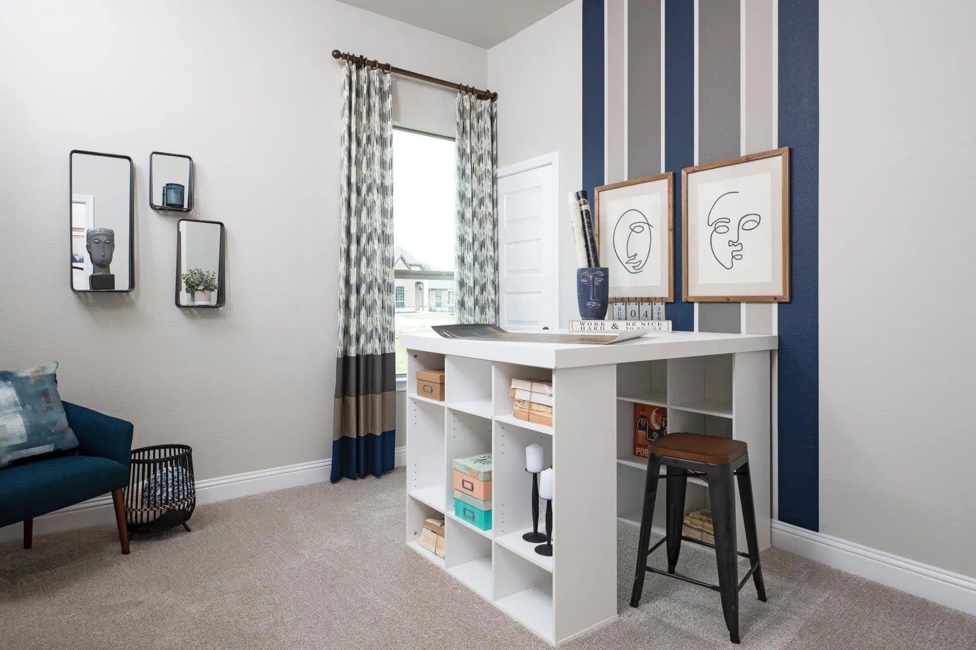 Bedroom 2 | Concept 2404 at Villages of Walnut Grove in Midlothian, TX by Landsea Homes