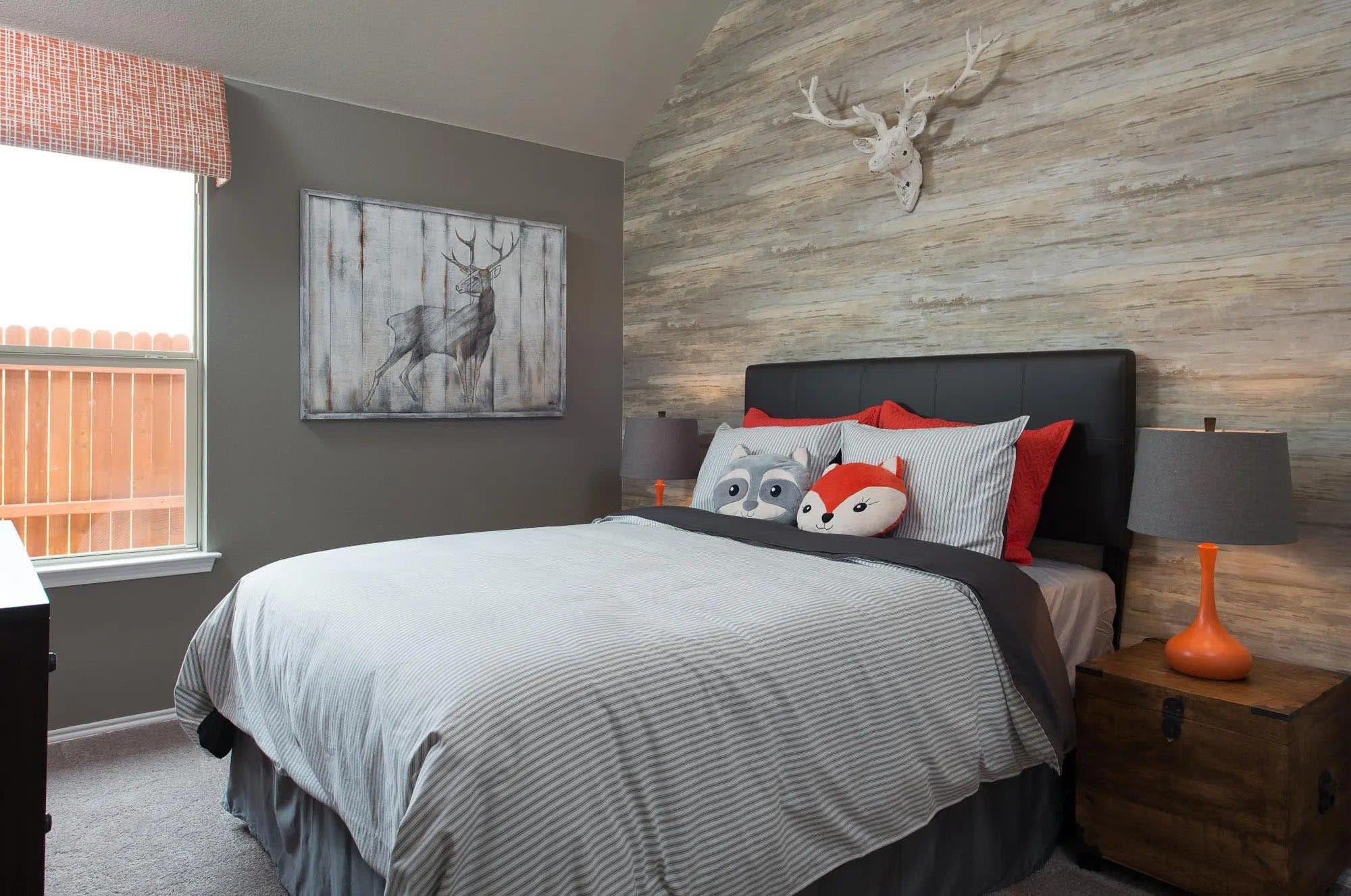 Bedroom 2 | Concept 1849 at Chisholm Hills in Cleburne, TX by Landsea Homes