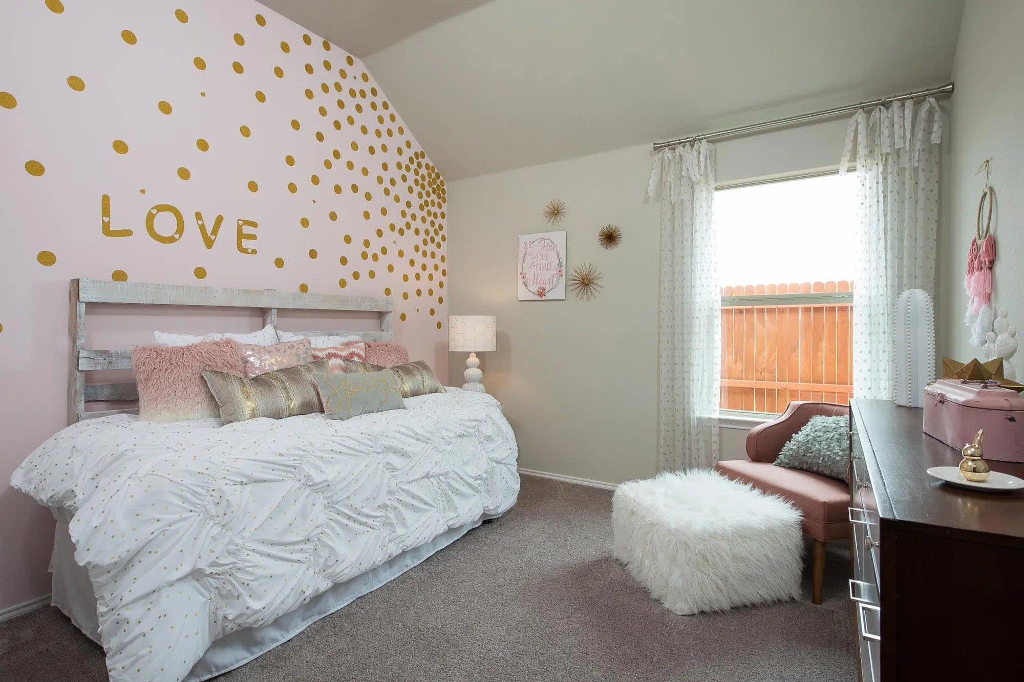 Bedroom | Concept 1849 at Hulen Trails in Fort Worth, TX by Landsea Homes