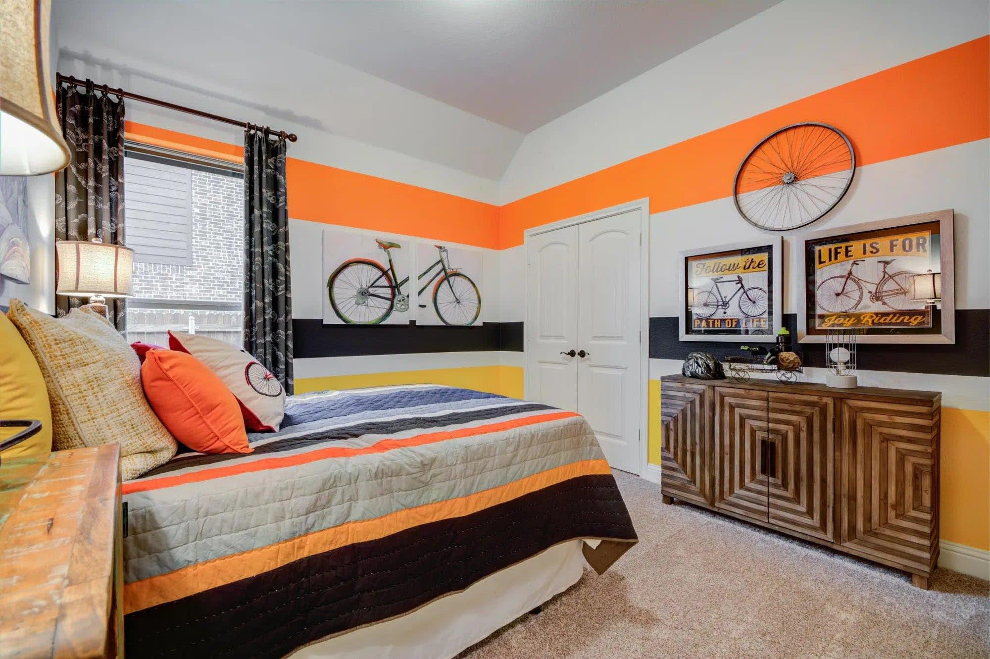 Bedroom | Concept 2622 at Coyote Crossing in Godley, TX by Landsea Homes