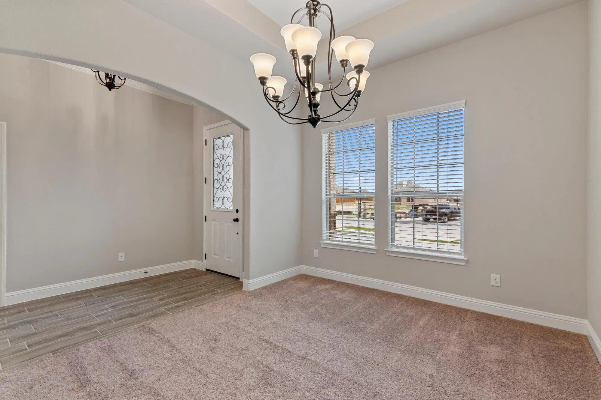 Dining Room | Concept 2404 at Villages of Walnut Grove in Midlothian, TX by Landsea Homes