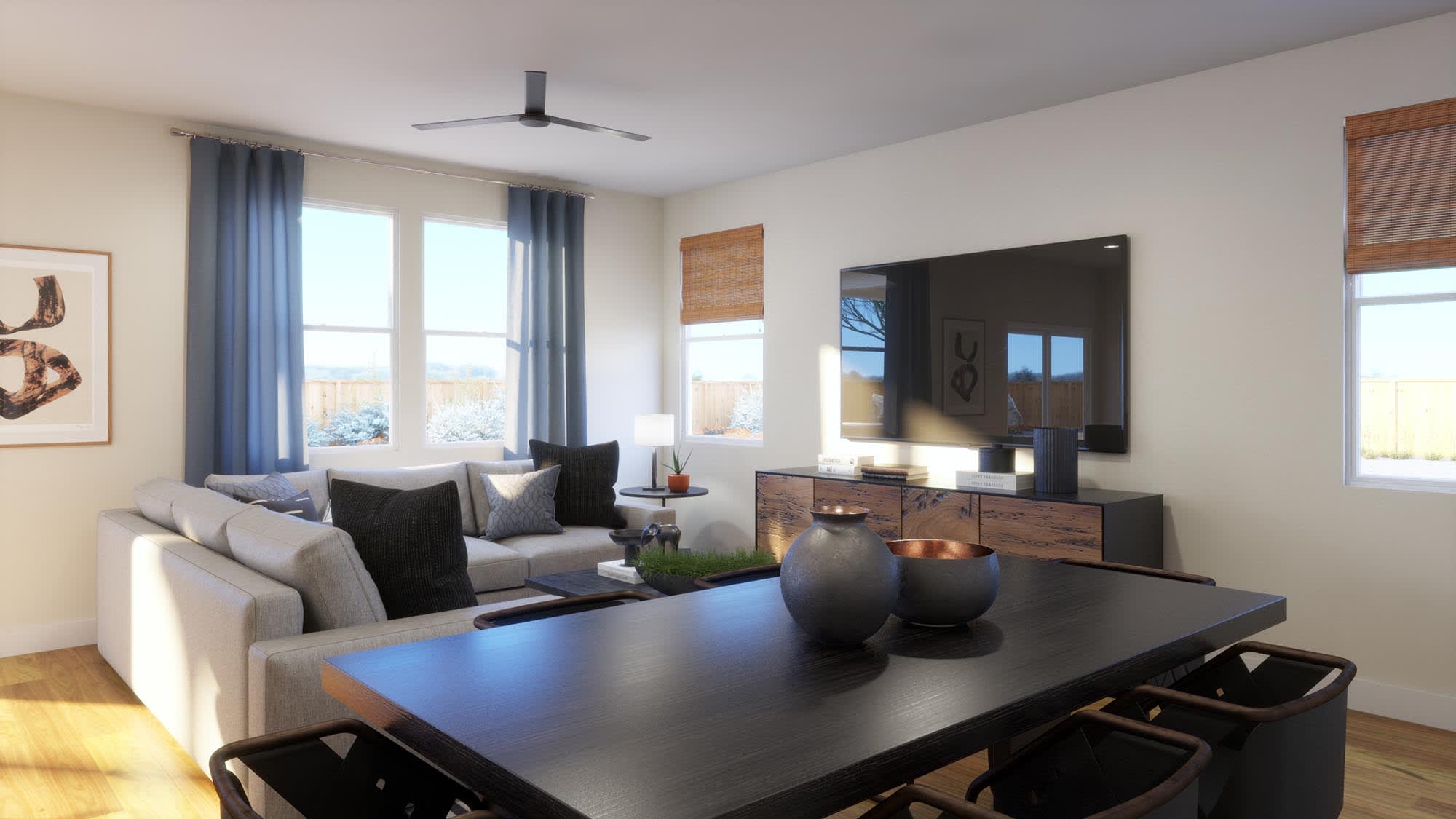 Dining Room | Alexa | Ryegrass Collection – Freedom at Anthem in Kyle, TX by Landsea Homes