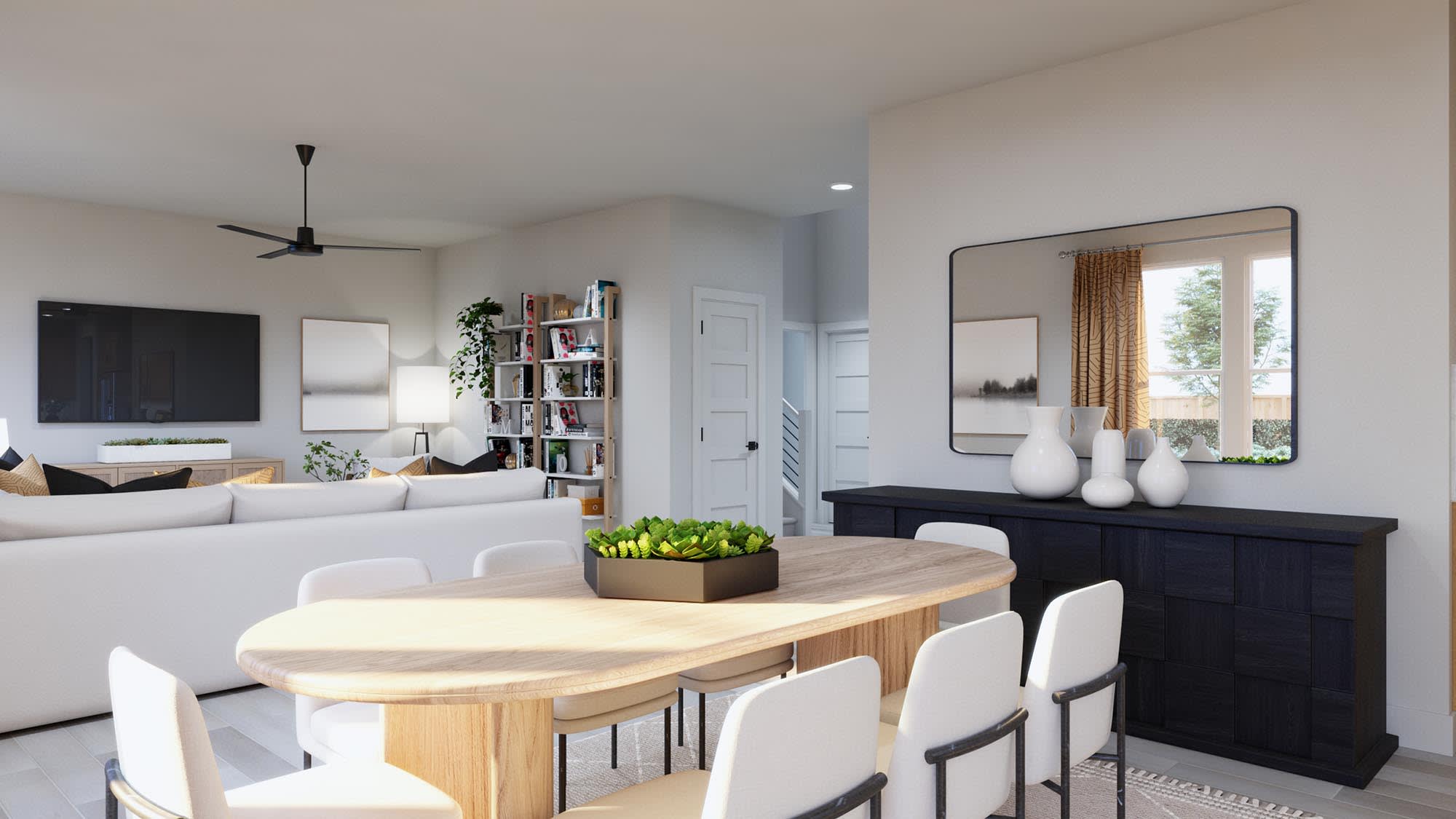 Dining Room | Beau | Sage Collection – Freedom at Anthem in Kyle, TX by Landsea Homes