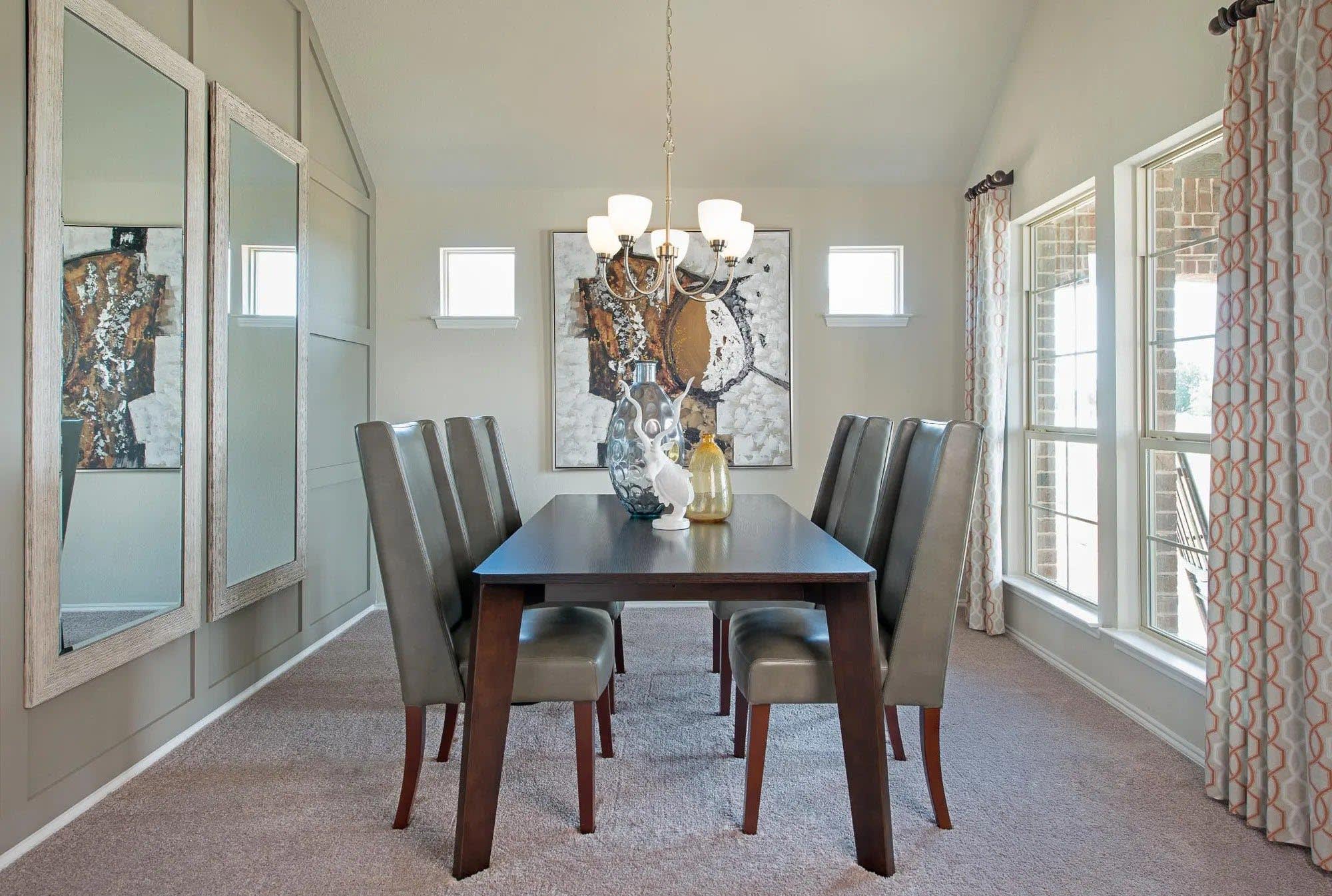 Dining Room | Concept 1849 at Hulen Trails in Fort Worth, TX by Landsea Homes