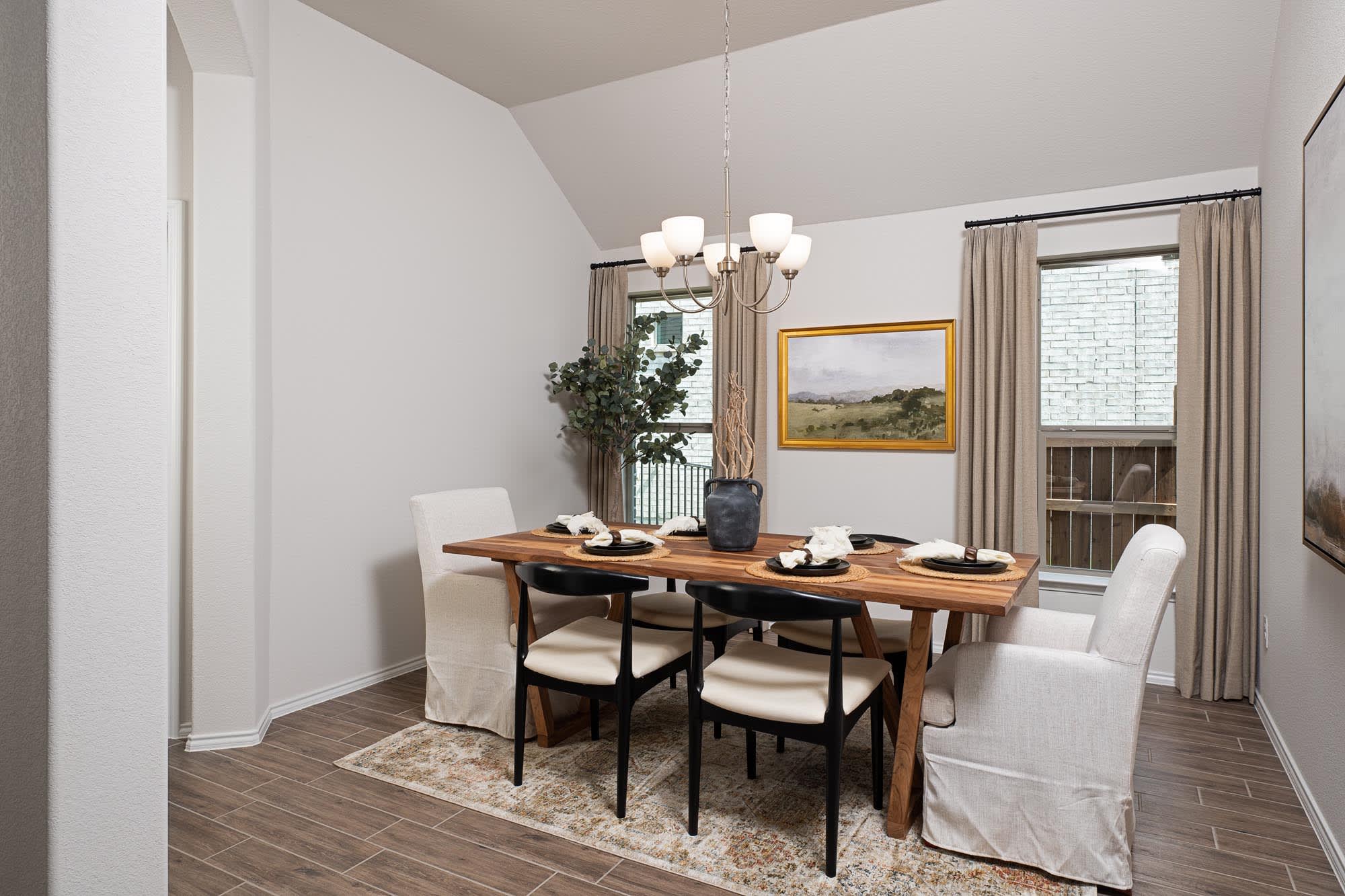 Dining Room | Concept 2186 at Hulen Trails in Fort Worth, TX by Landsea Homes