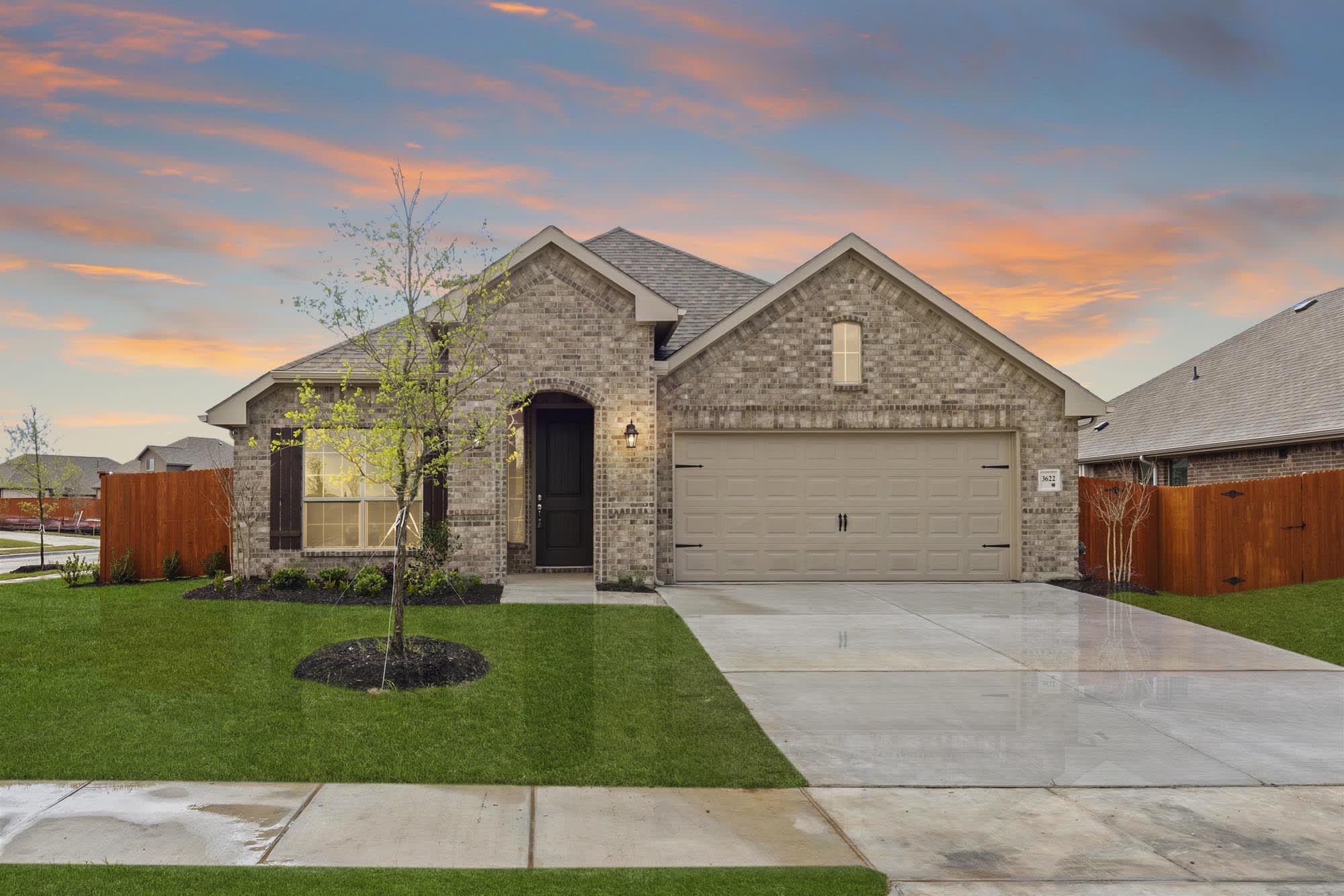 Elevation A | Concept 2065 at Hunters Ridge in Crowley, TX by Landsea Homes