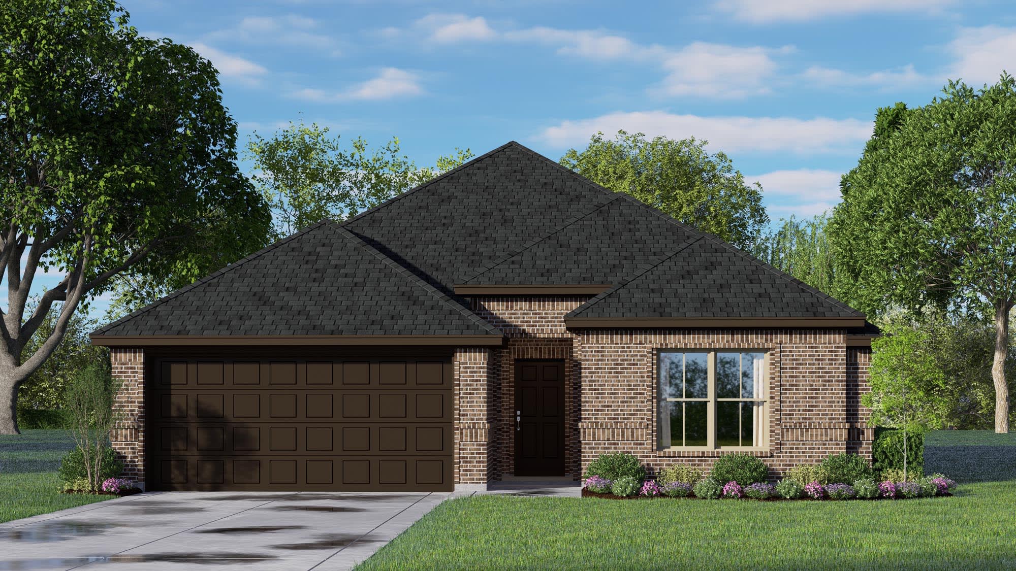 Elevation A | Concept 1660 at Summer Crest in Fort Worth, TX by Landsea Homes