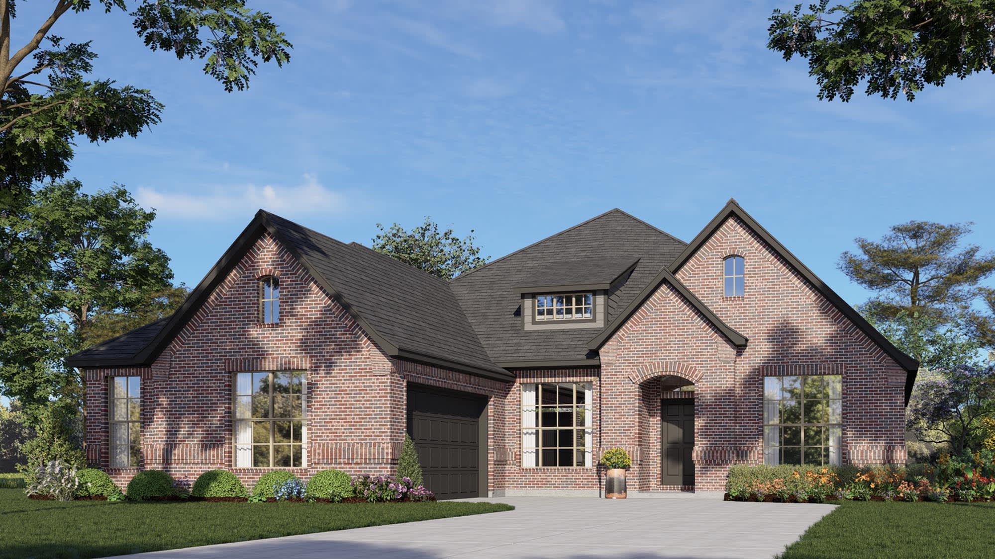 Elevation B | Concept 2370 at Oak Hills in Burleson, TX by Landsea Homes