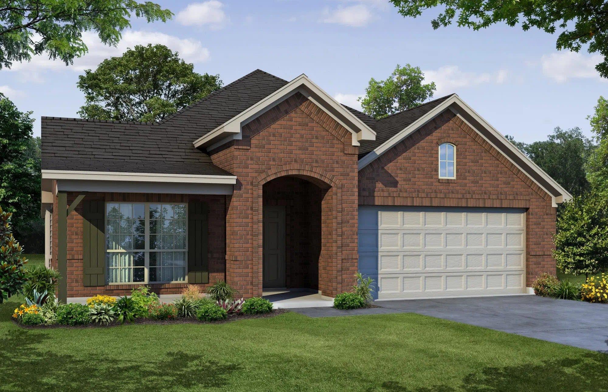 Elevation C | Concept 2065 at Hulen Trails in Fort Worth, TX by Landsea Homes