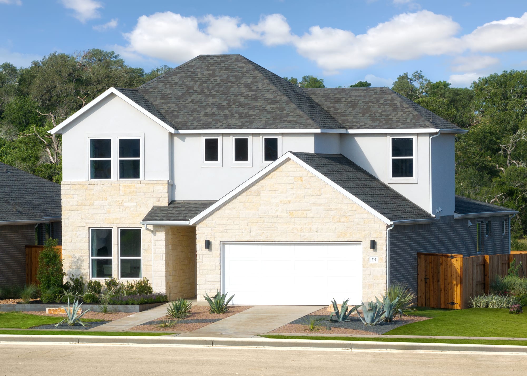 Exterior | Javen | Sage Collection – Freedom at Anthem in Kyle, TX by Landsea Homes