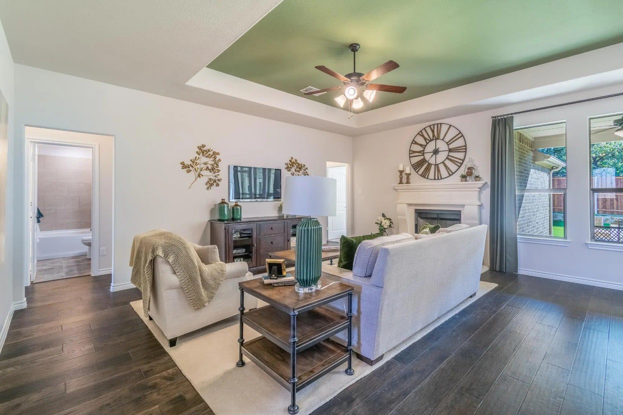 Family Room | Concept 2379 at Villages of Walnut Grove in Midlothian, TX by Landsea Homes