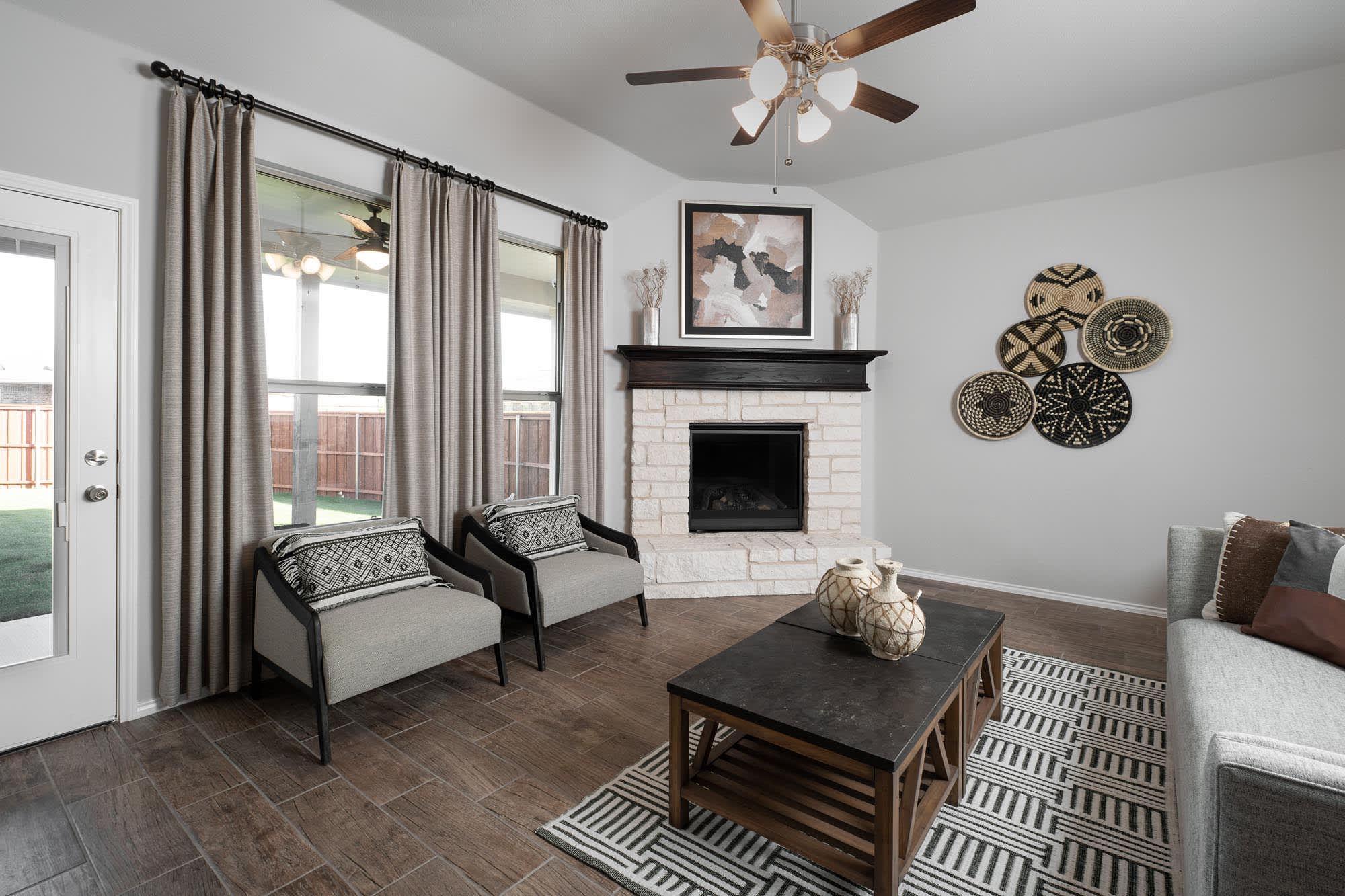 Family Room | Concept 1802 at Redden Farms - Classic Series in Midlothian, TX by Landsea Homes