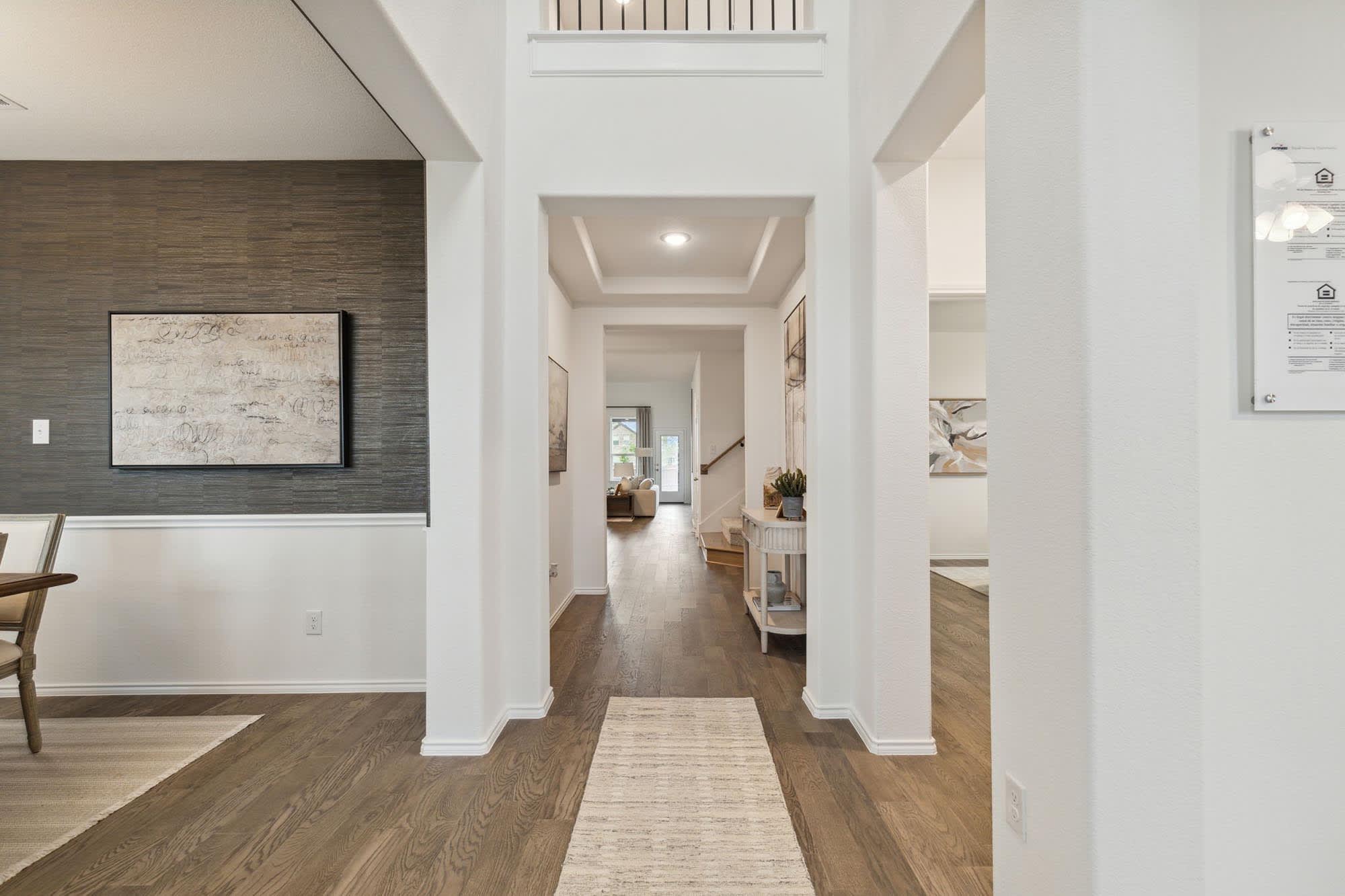 Foyer | Concept 3106 at Redden Farms - Classic Series in Midlothian, TX by Landsea Homes