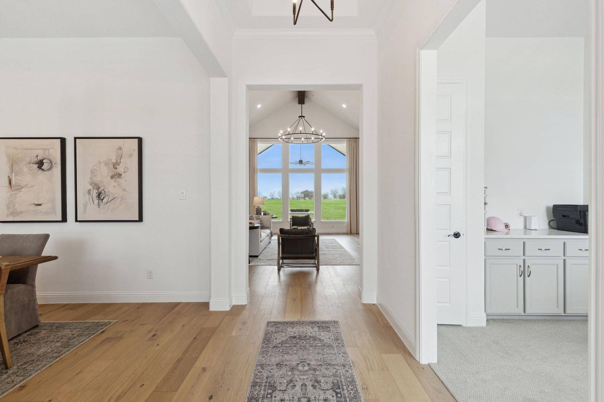 Foyer | Concept 3441 at The Meadows in Gunter, TX by Landsea Homes